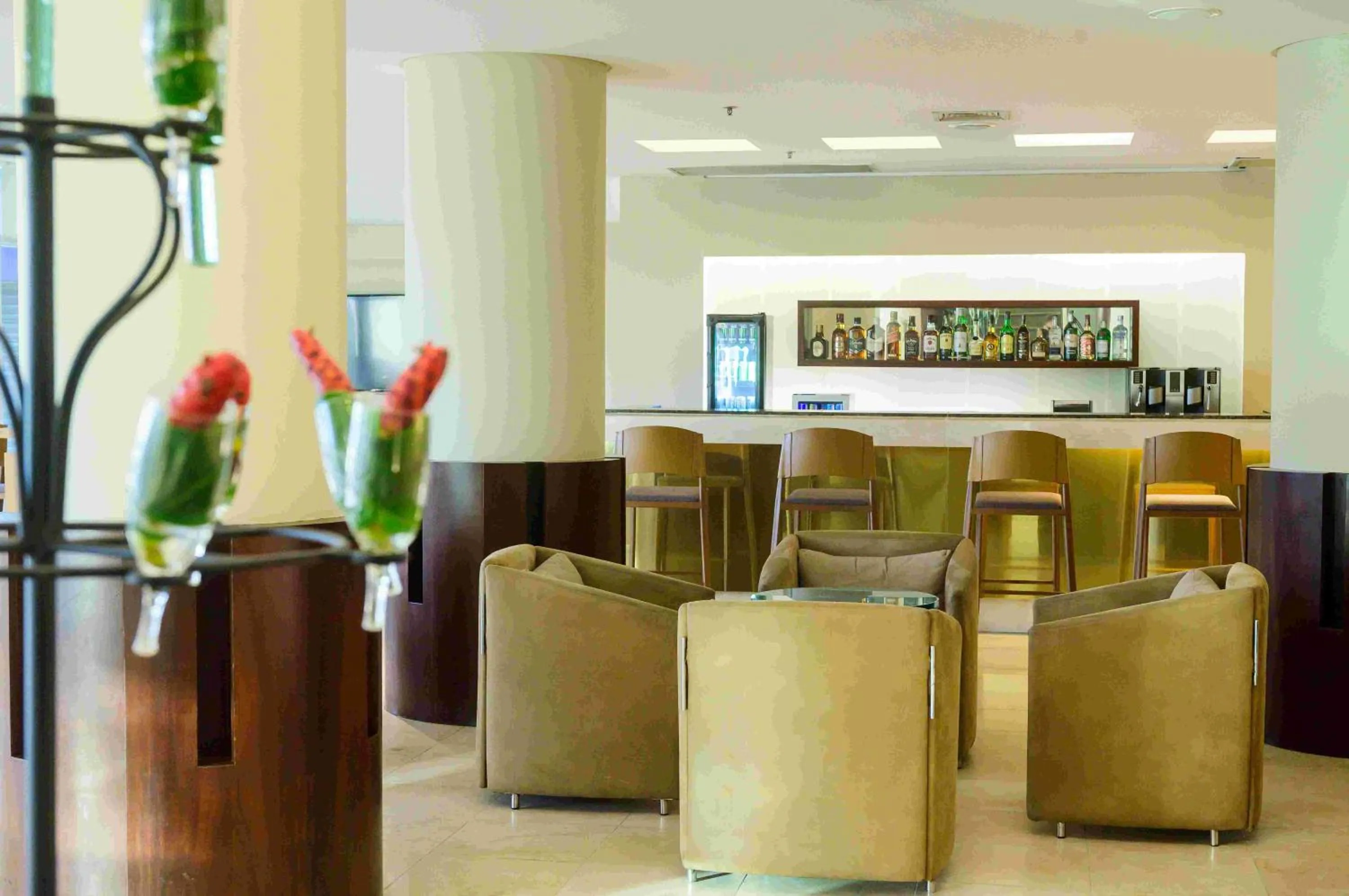 Lobby or reception in Hotel Luzeiros Fortaleza