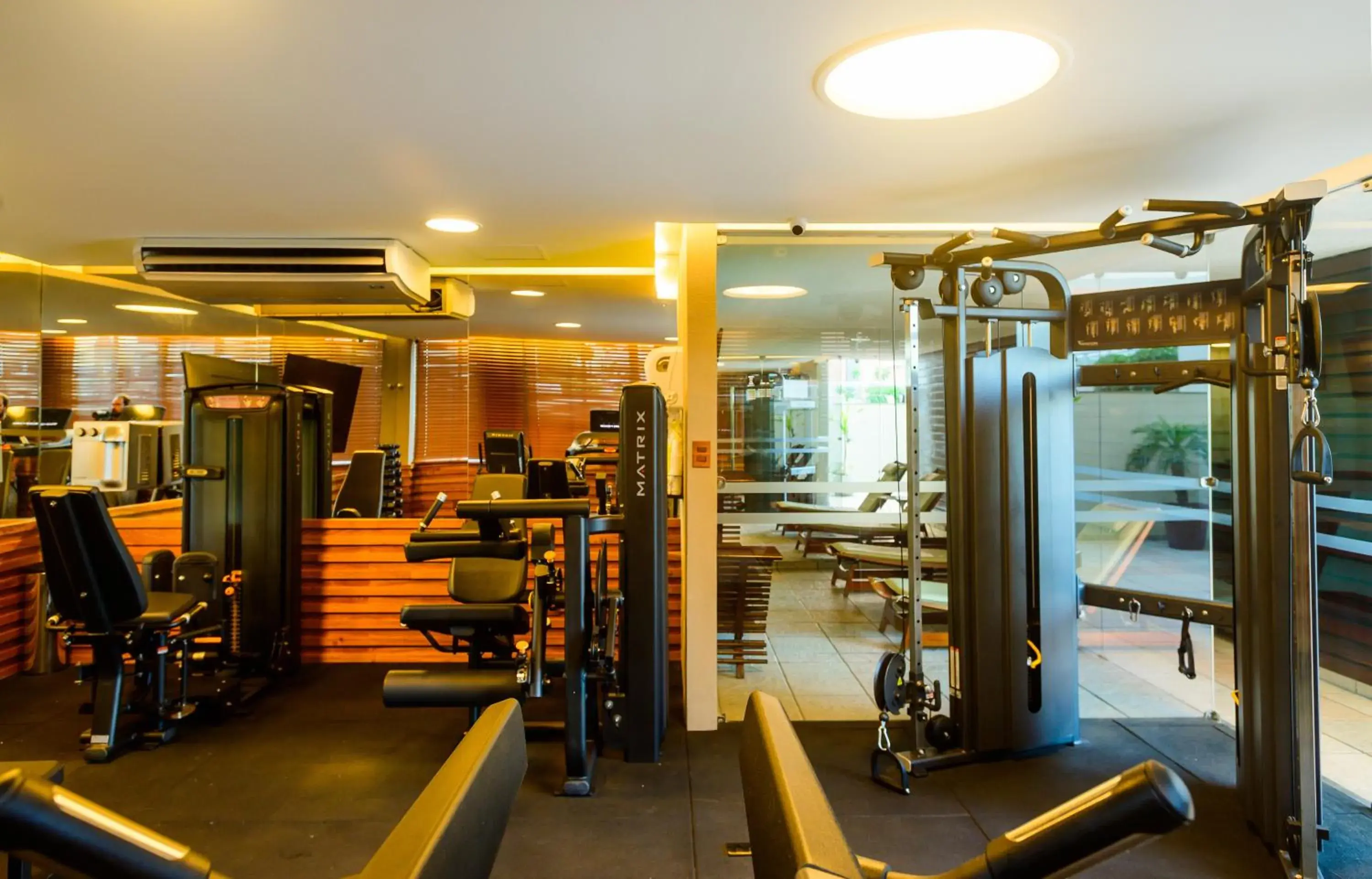 Fitness centre/facilities in Hotel Luzeiros Fortaleza Fitness centre/facilities in Hotel Luzeiros Fortaleza