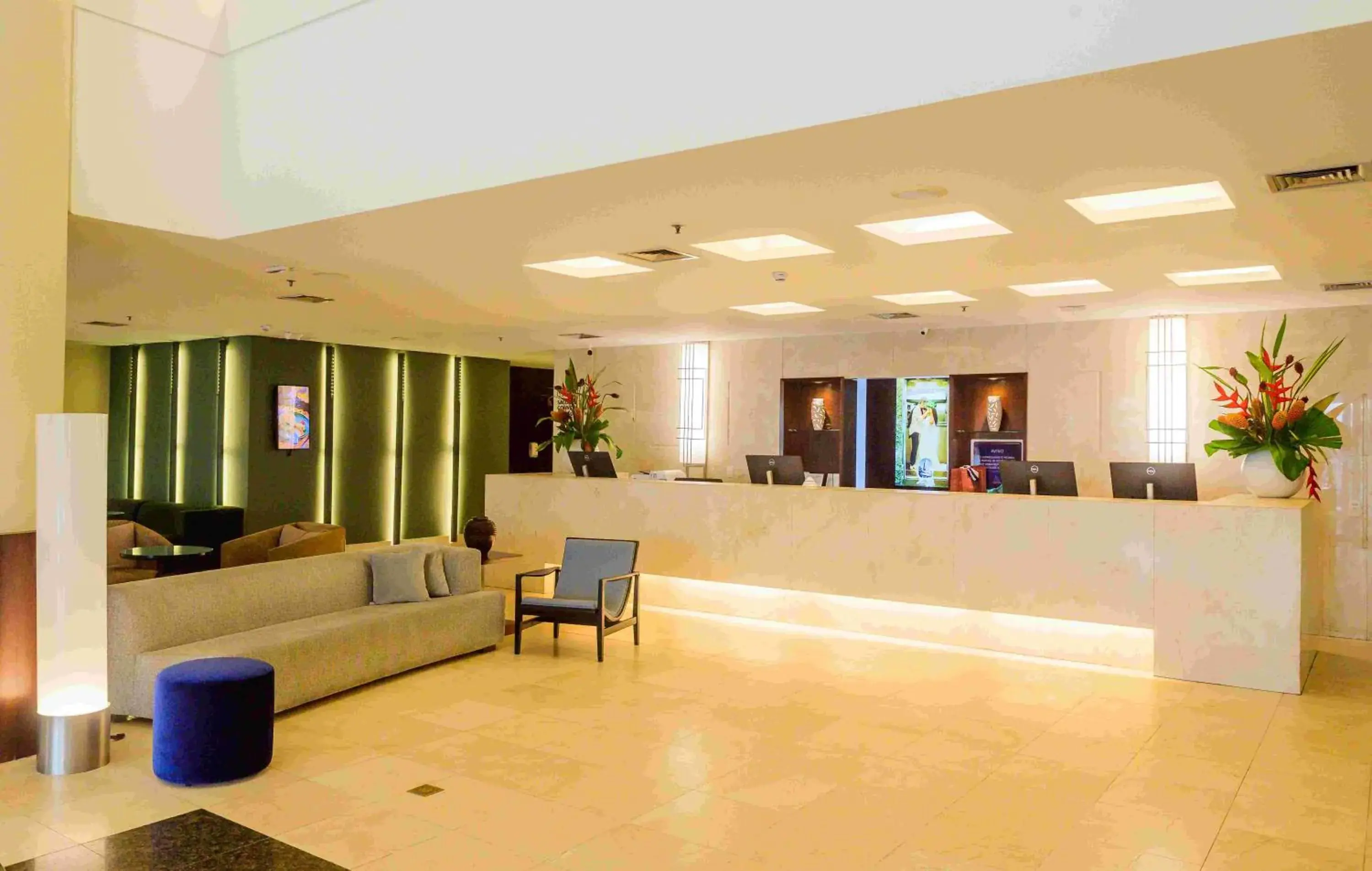 Lobby or reception in Hotel Luzeiros Fortaleza Lobby or reception in Hotel Luzeiros Fortaleza