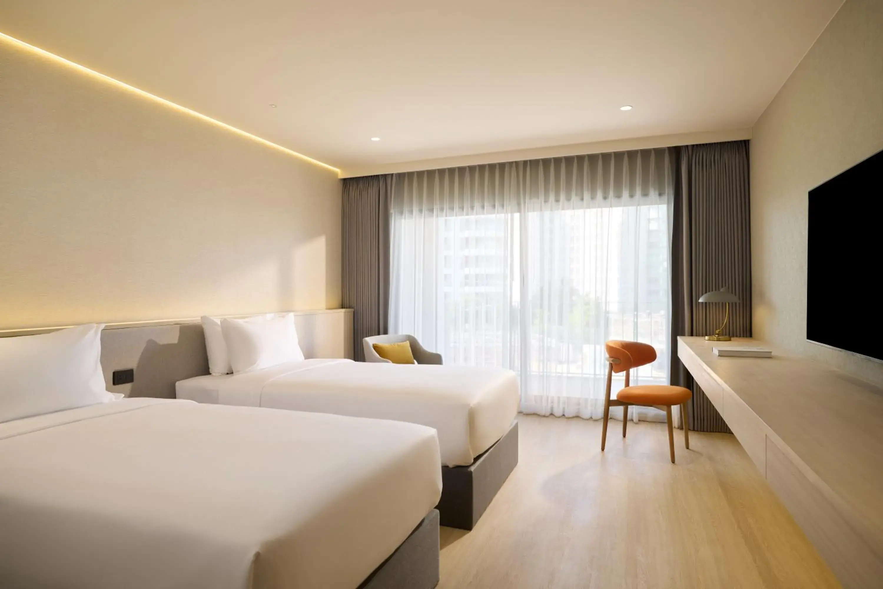 Twin Room with Garden View in Marni Pattaya Twin Room with Garden View in Marni Pattaya