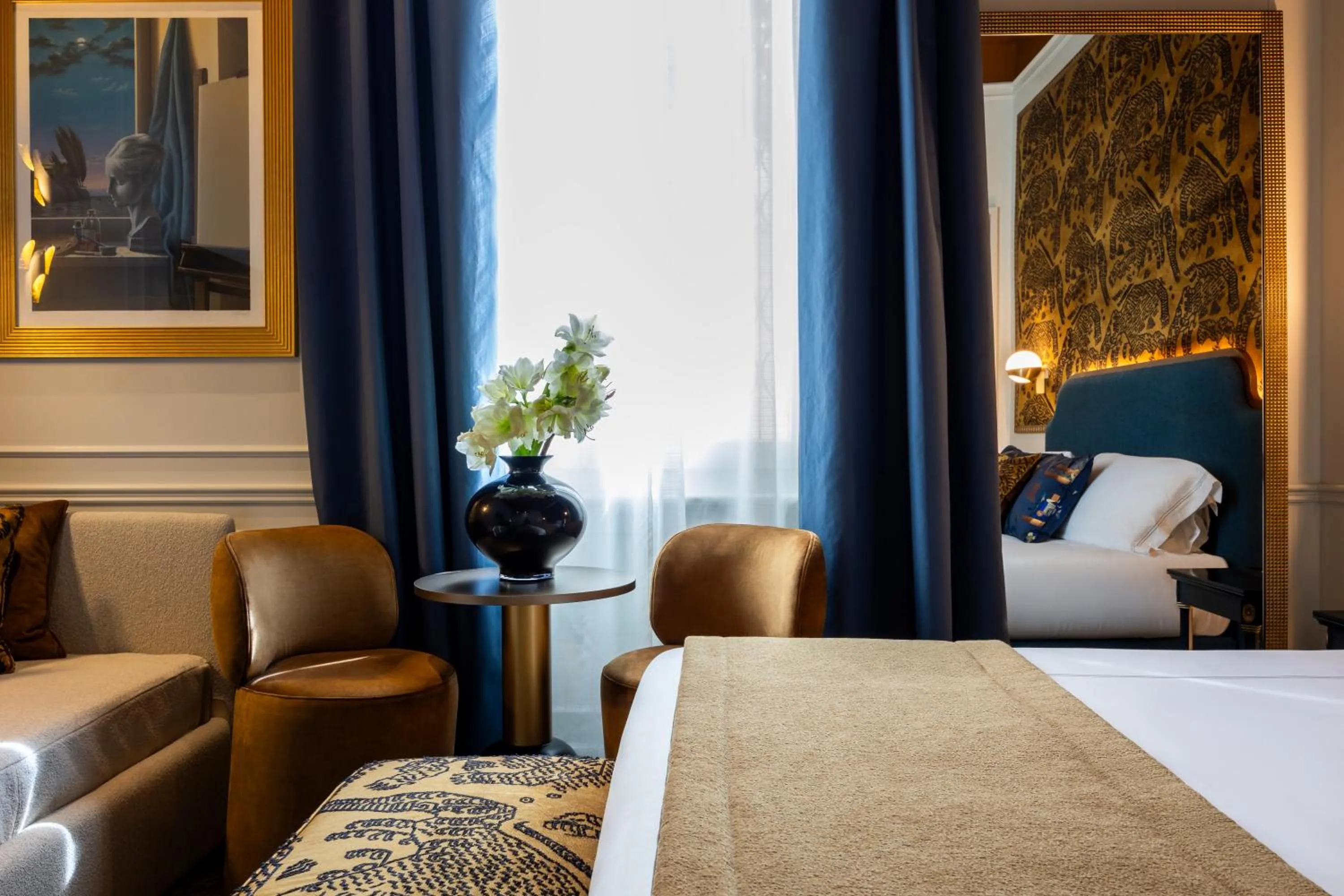 Bed in HT6 Hotel Roma