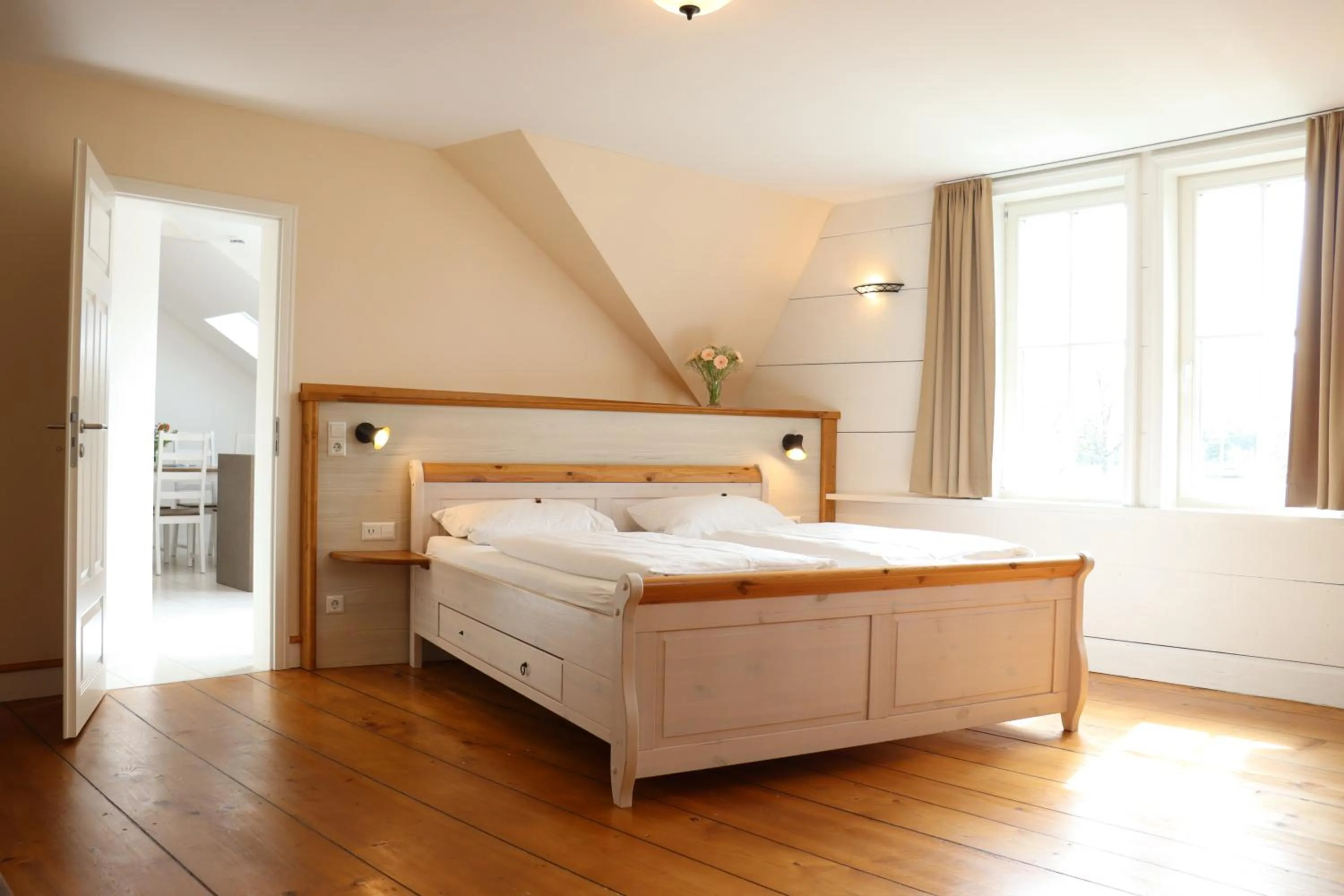 Bed in Gästehaus "Unsere Stadtvilla" Hechingen