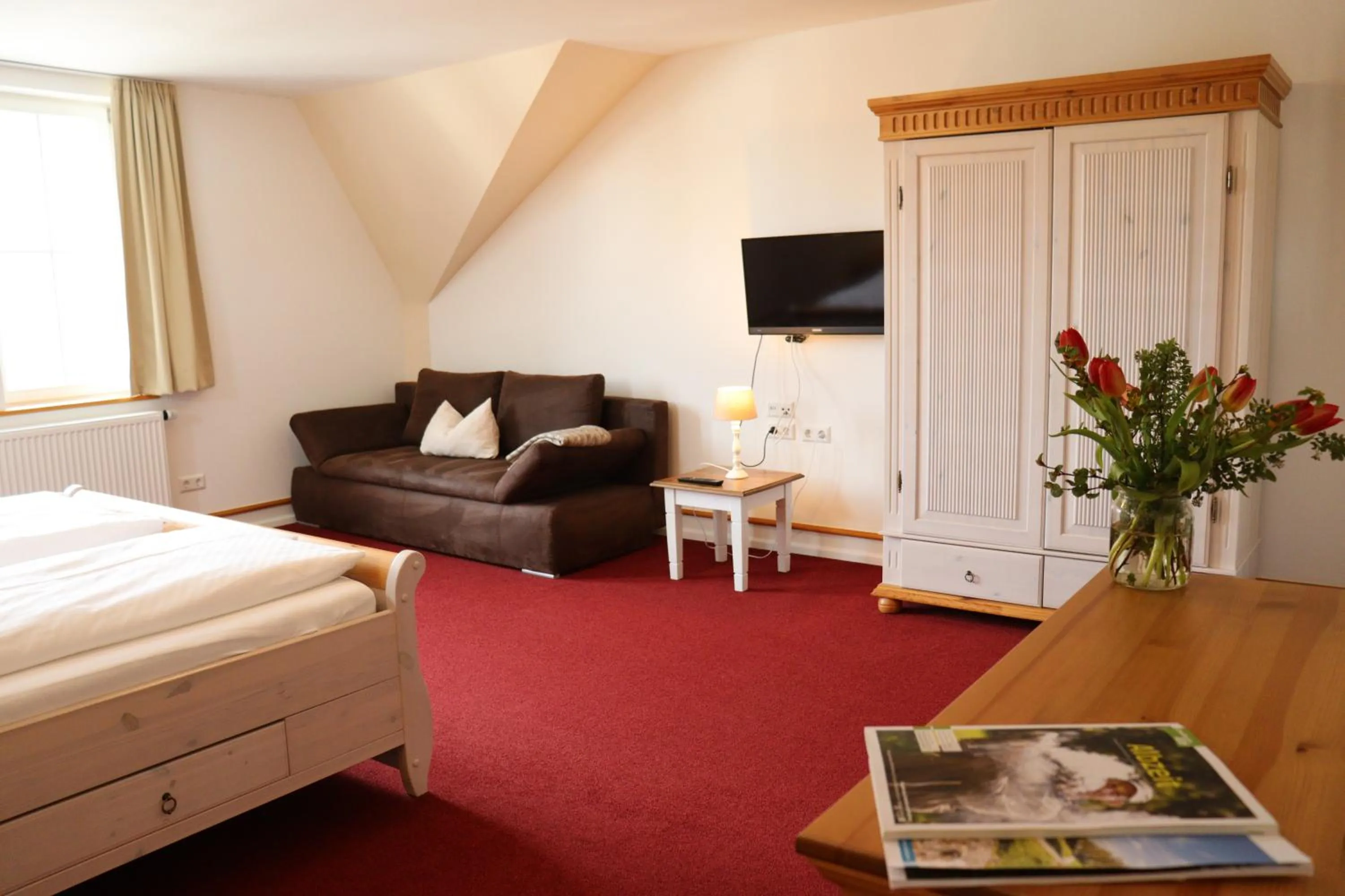 Bed in Gästehaus "Unsere Stadtvilla" Hechingen