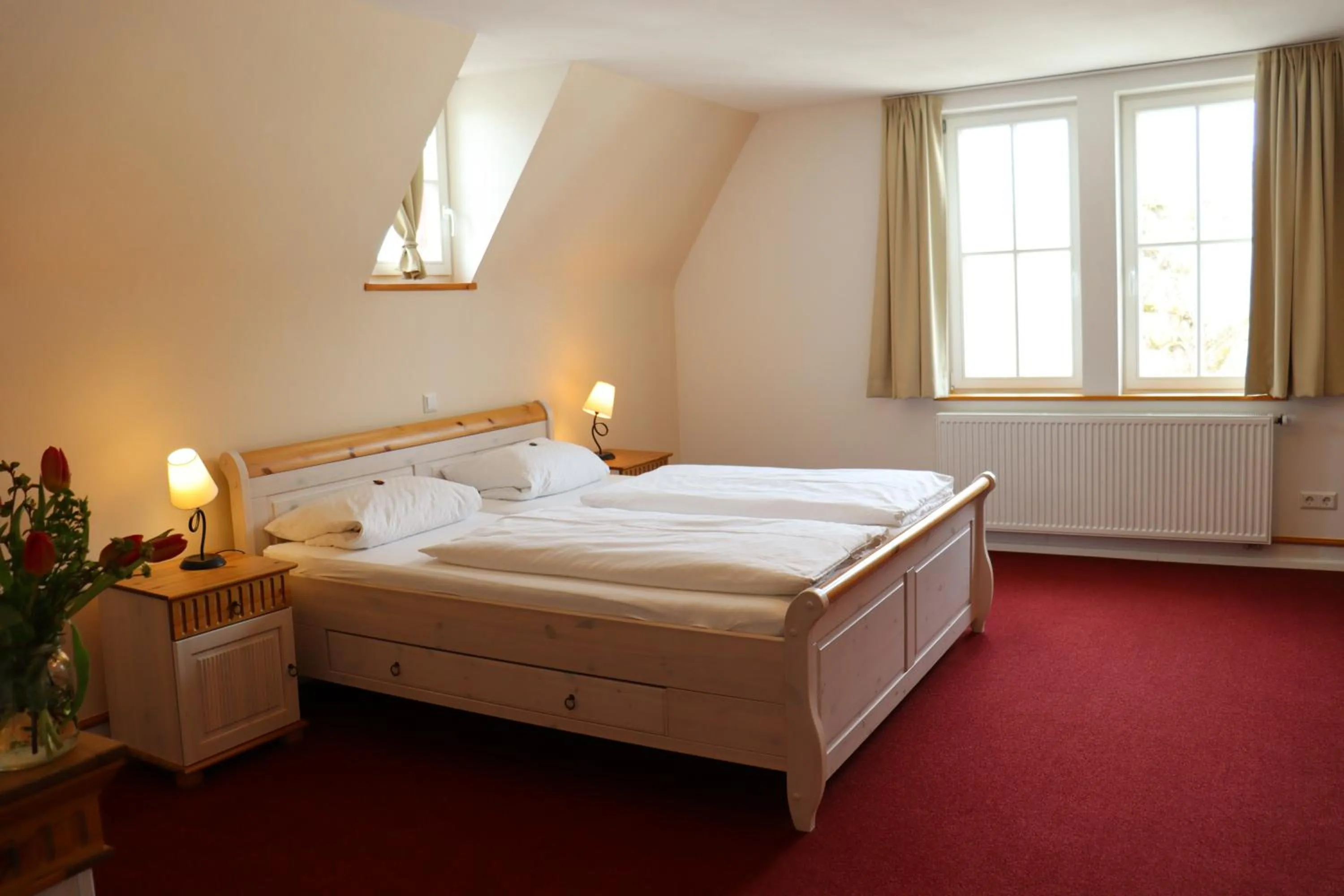 Bed in Gästehaus "Unsere Stadtvilla" Hechingen