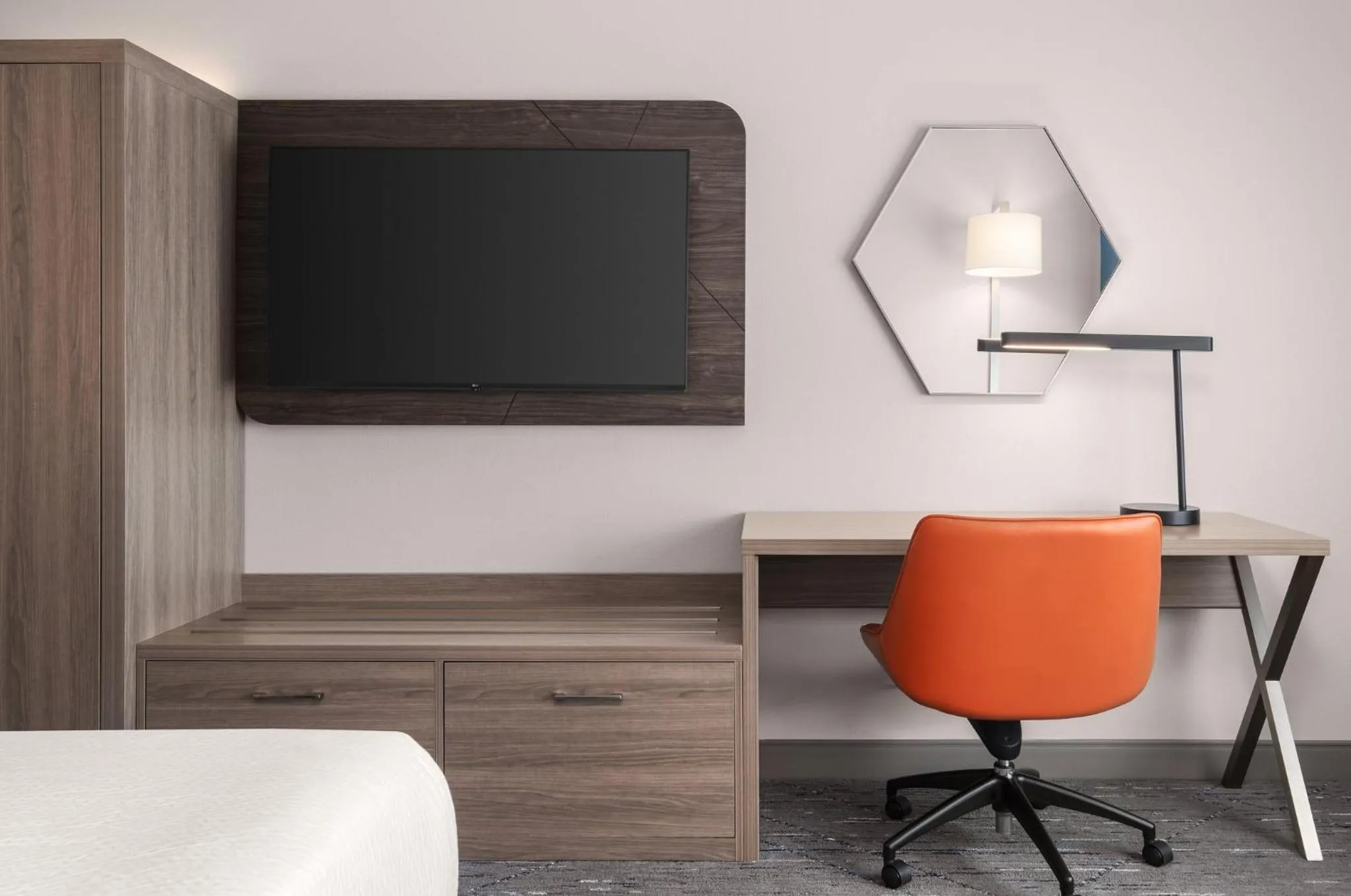 Photo of the whole room, Bed in Holiday Inn Express & Suites Buford - Mall of Georgia by IHG