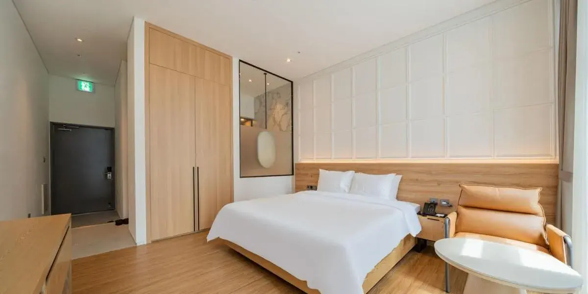 Bedroom, Bed in The hound hotel bandalseom2 Bedroom, Bed in The hound hotel bandalseom2