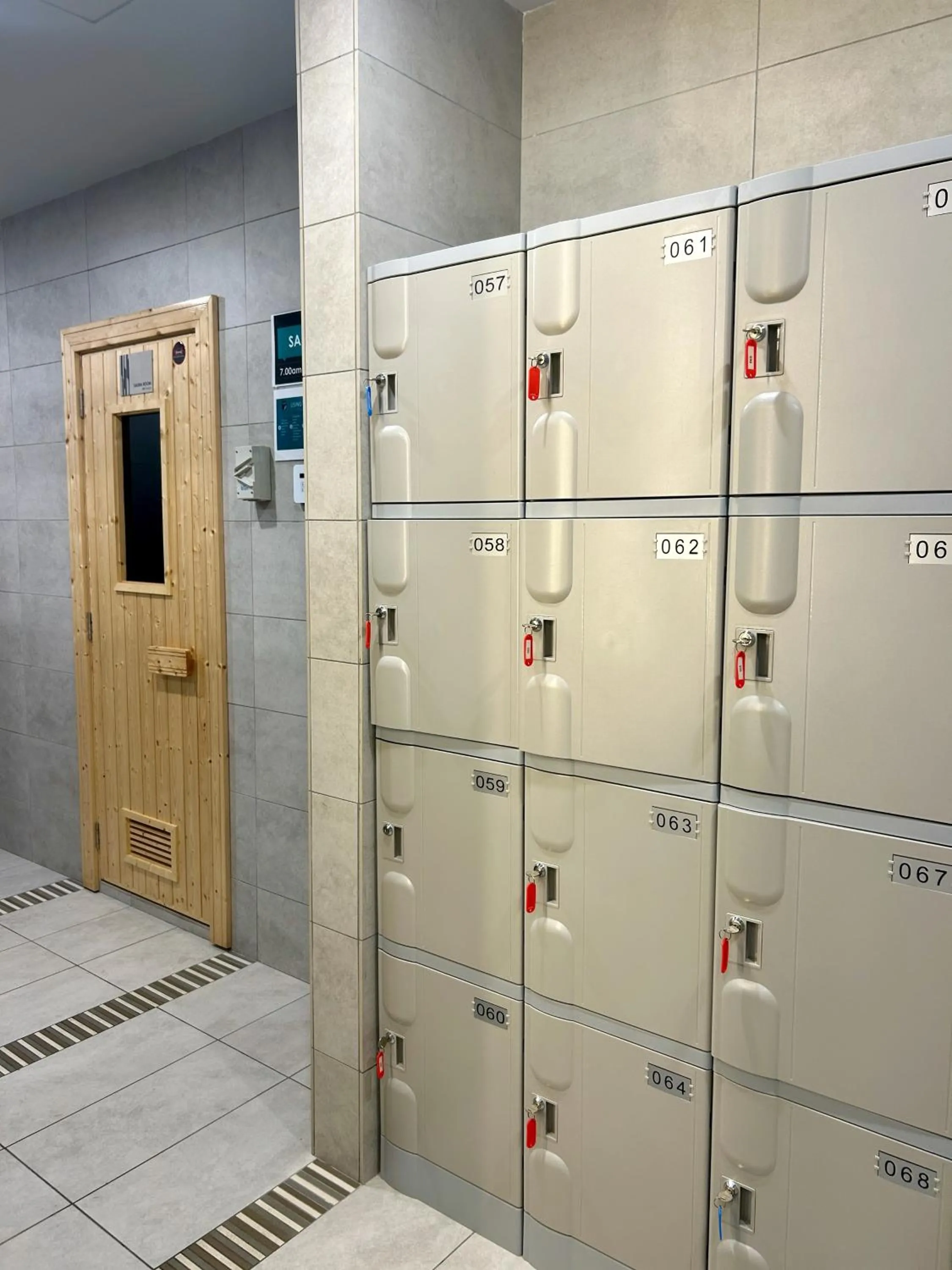 locker in KL Central 33rd Floor KLCC view