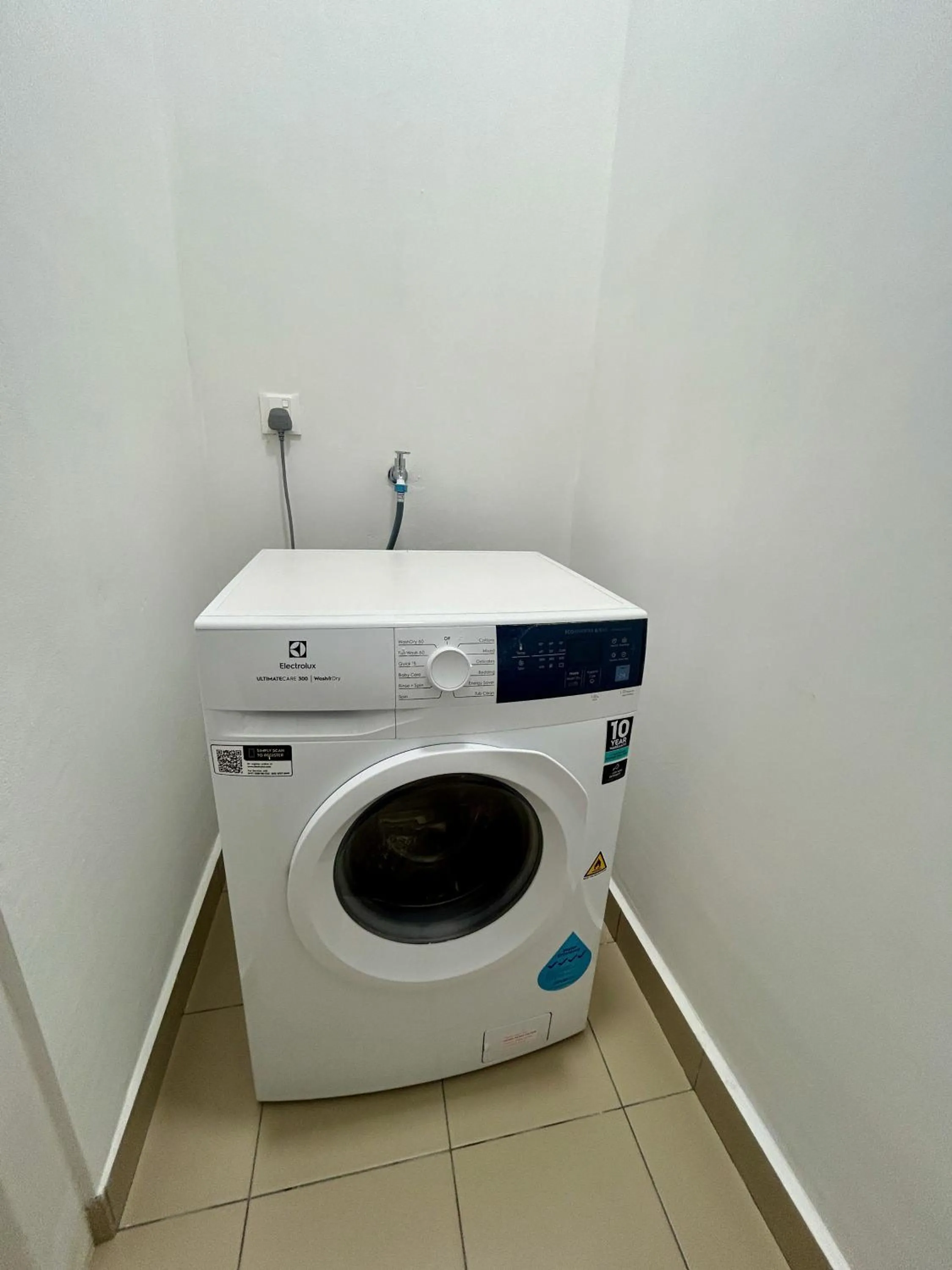 washing machine in KL Central 33rd Floor KLCC view