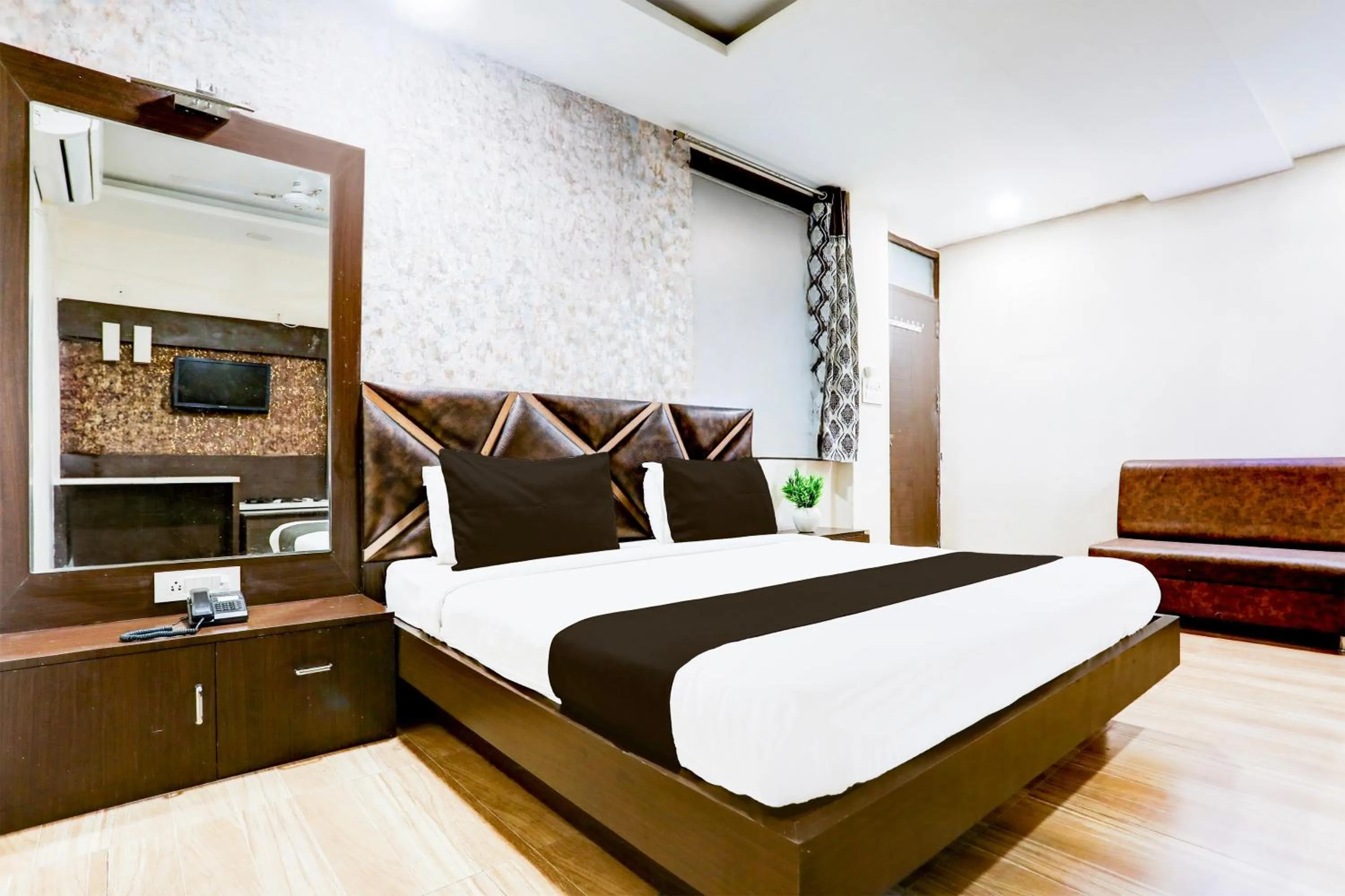 Bedroom, Bed in Super Collection O Kampoo Tiraha Road Formerly Siddhi Vinayak