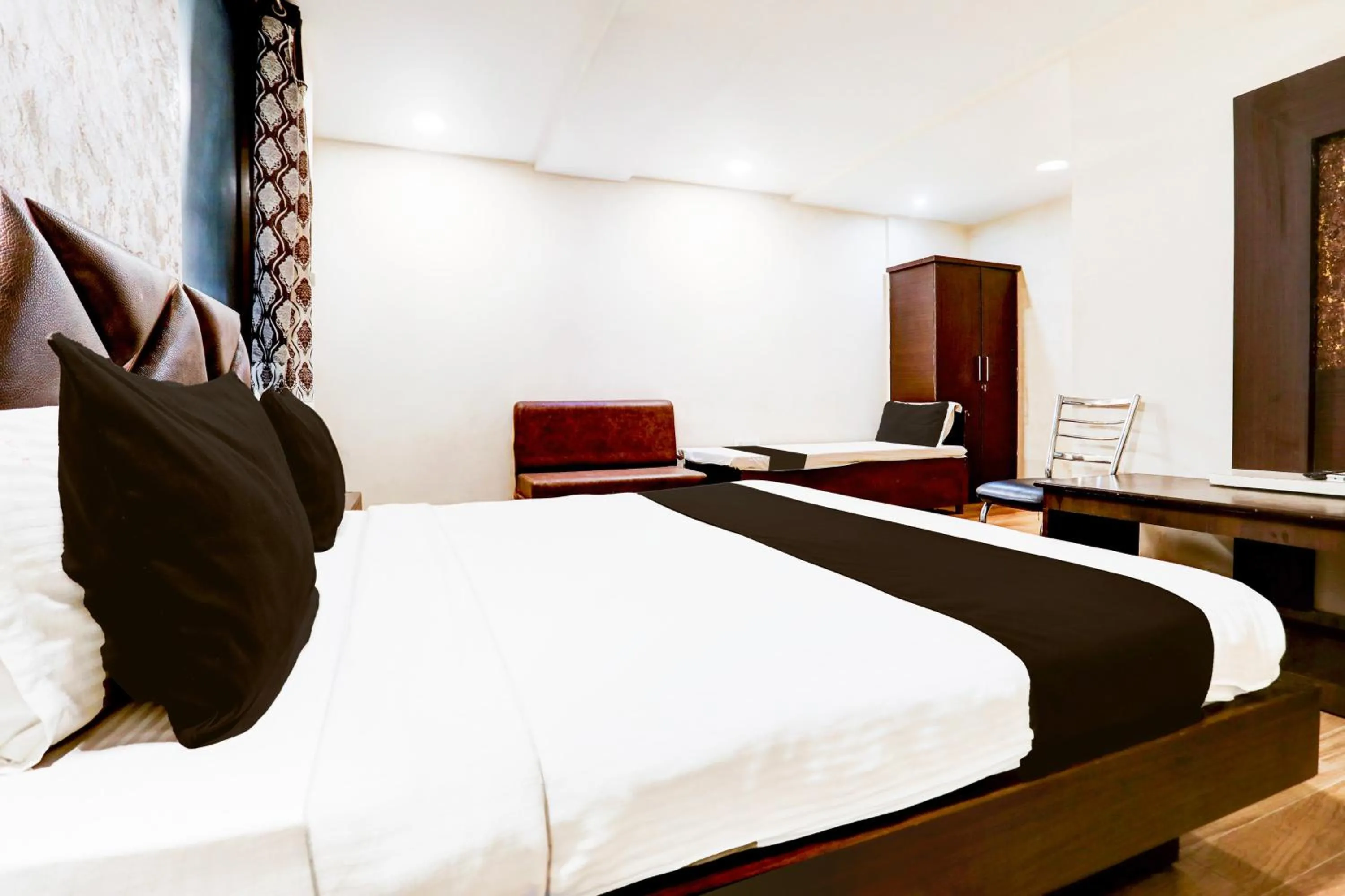 Bedroom, Bed in Super Collection O Kampoo Tiraha Road Formerly Siddhi Vinayak