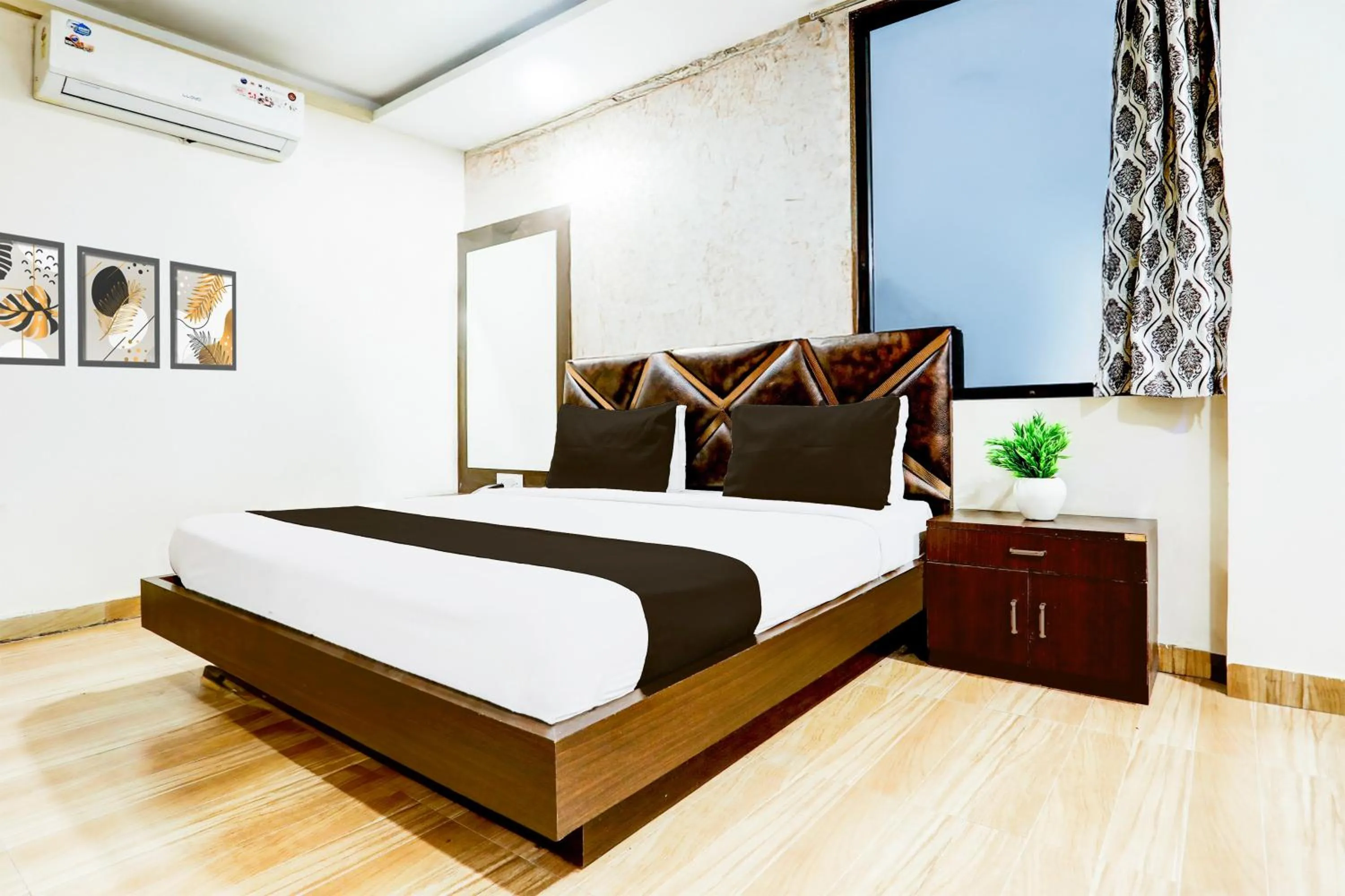 Bedroom, Bed in Super Collection O Kampoo Tiraha Road Formerly Siddhi Vinayak