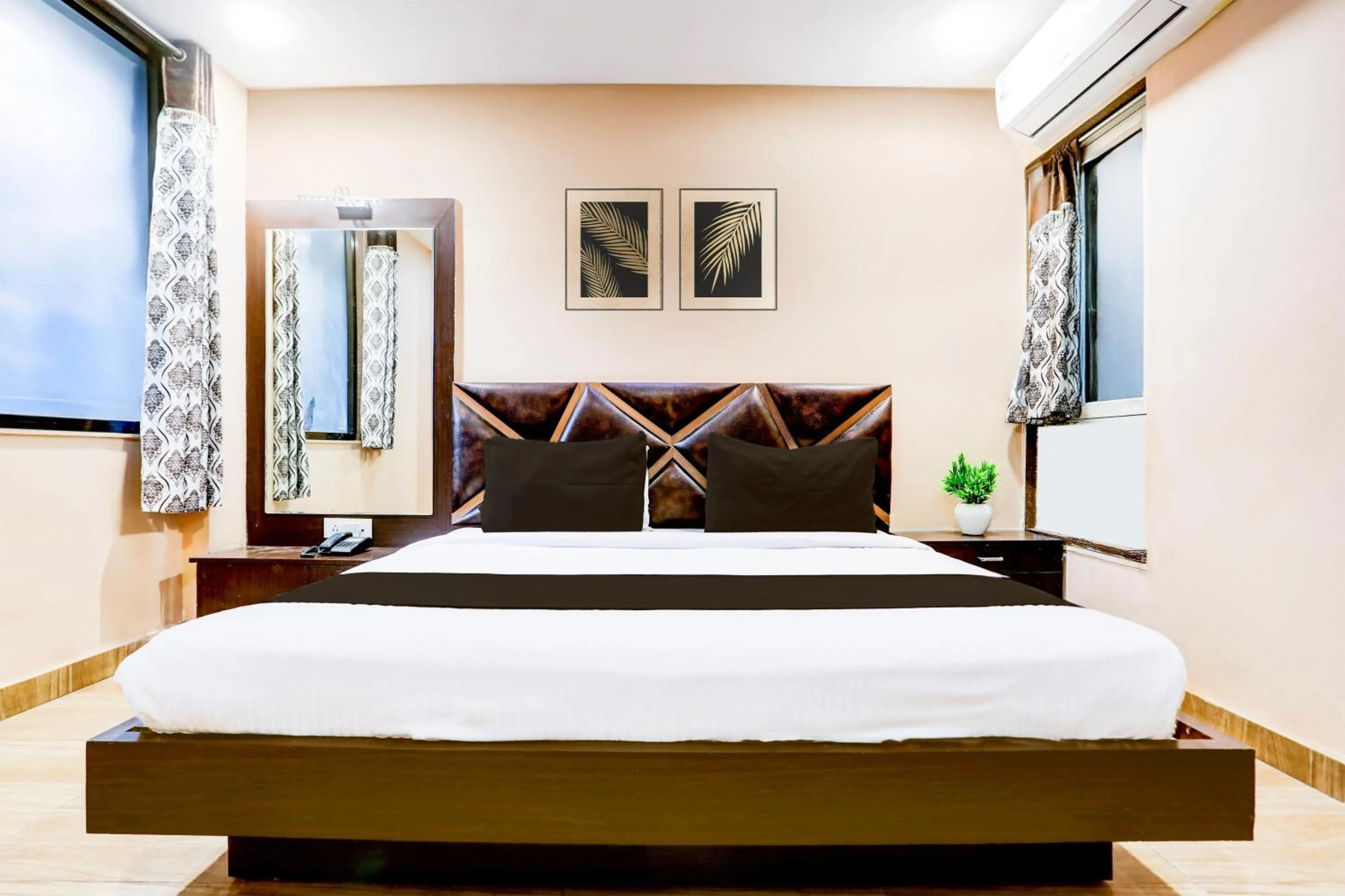 Bedroom, Bed in Super Collection O Kampoo Tiraha Road Formerly Siddhi Vinayak