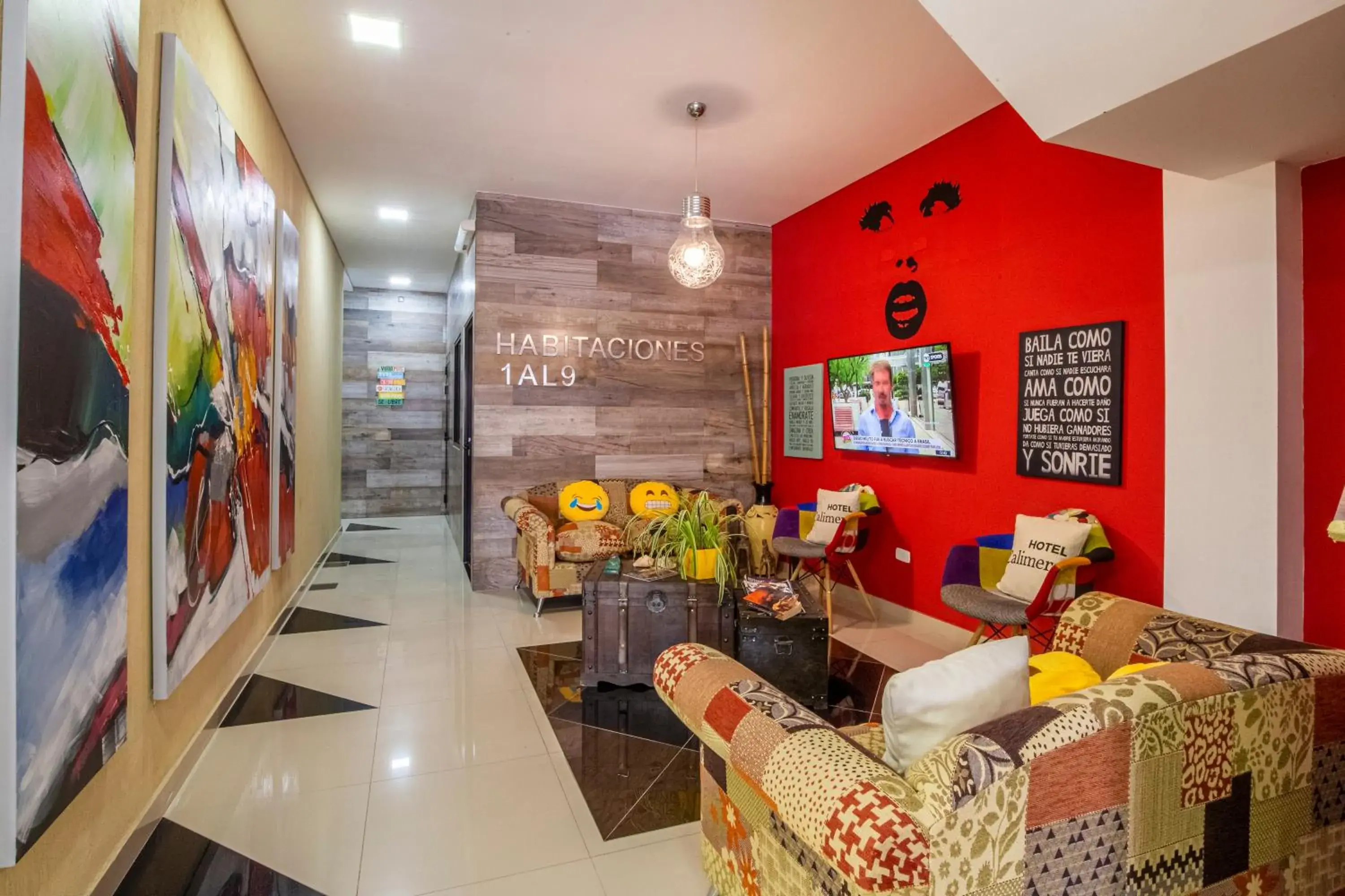 Living room in Hotel Calimera Living room in Hotel Calimera