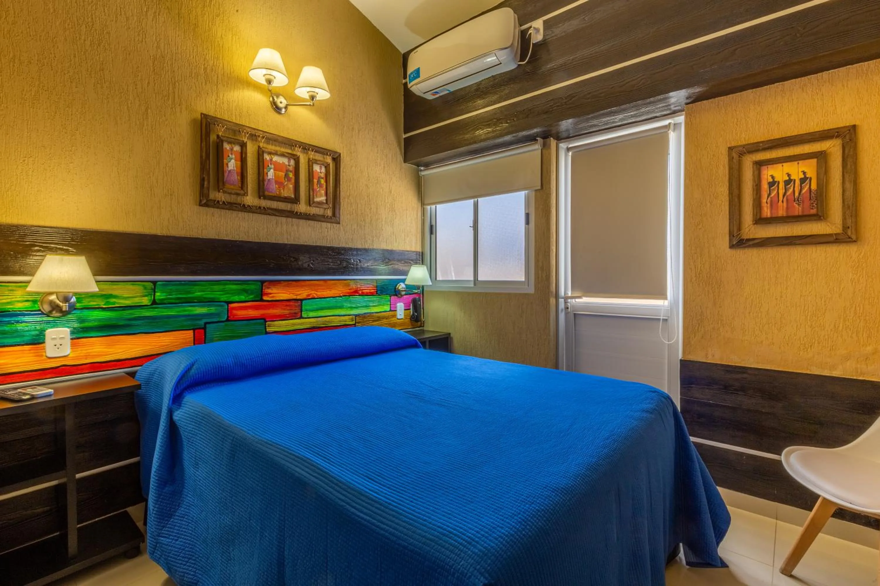 Bed in Hotel Calimera