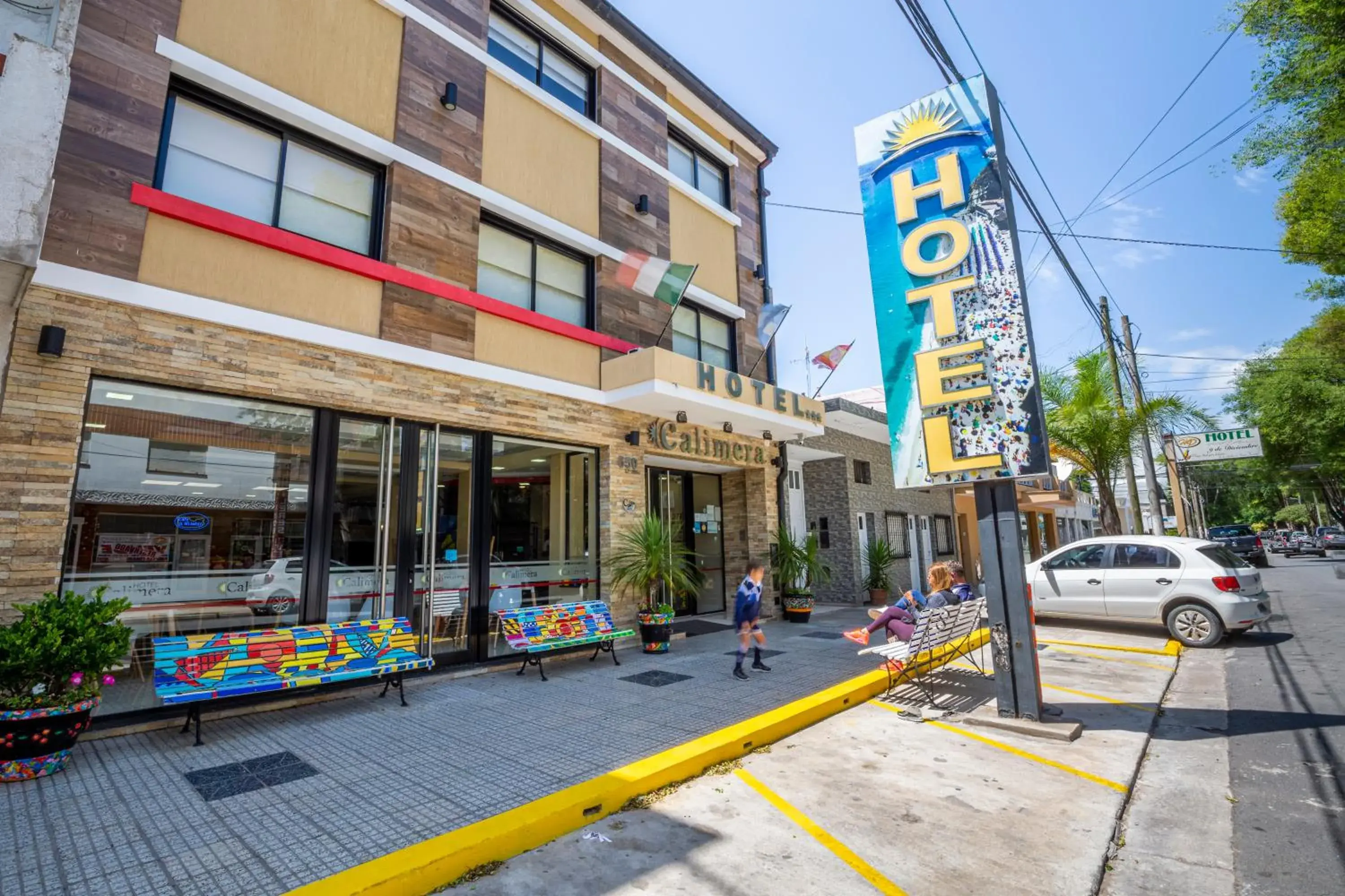 Facade/entrance in Hotel Calimera Facade/entrance in Hotel Calimera