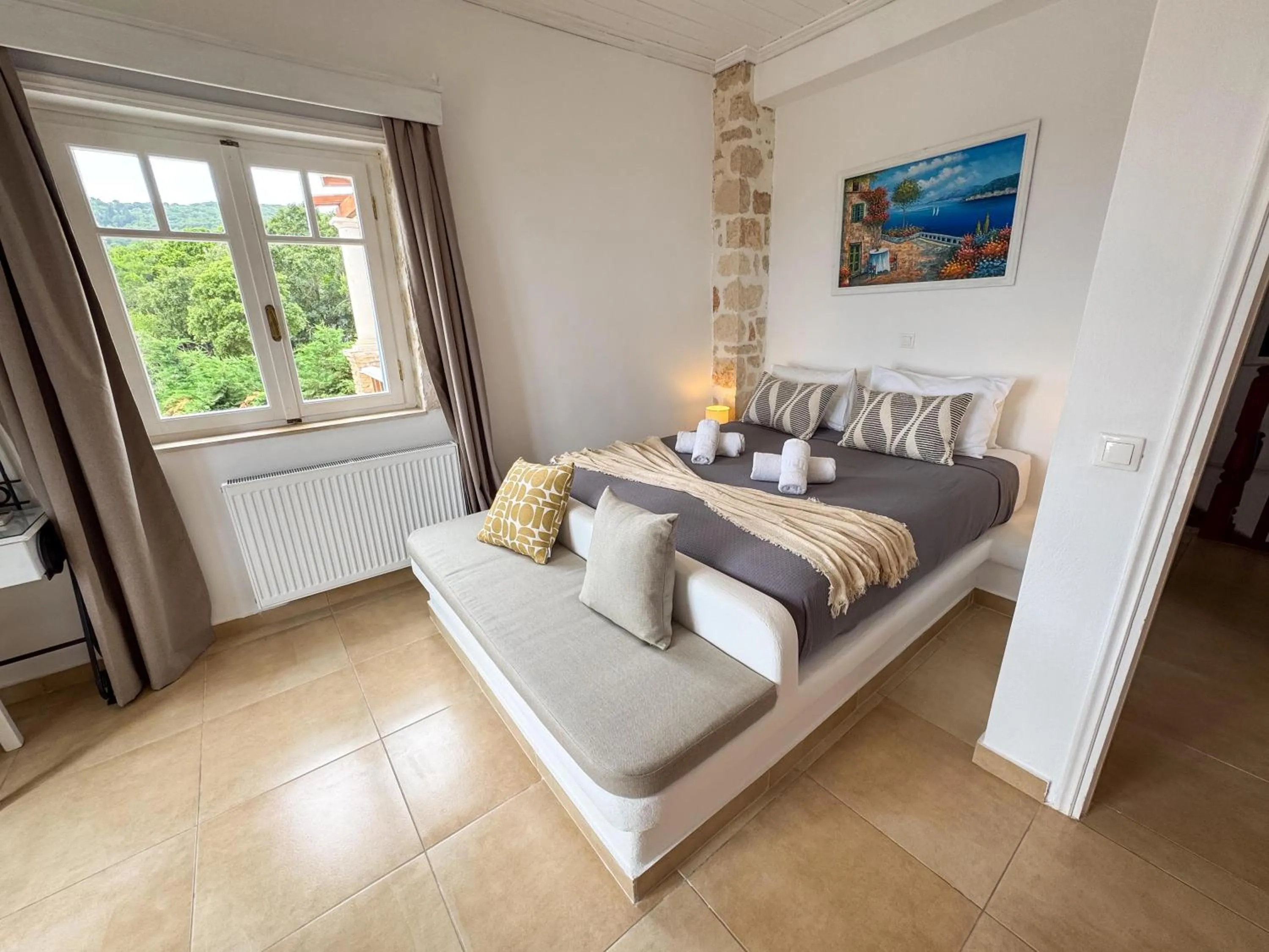 Bed in Ionian Villas