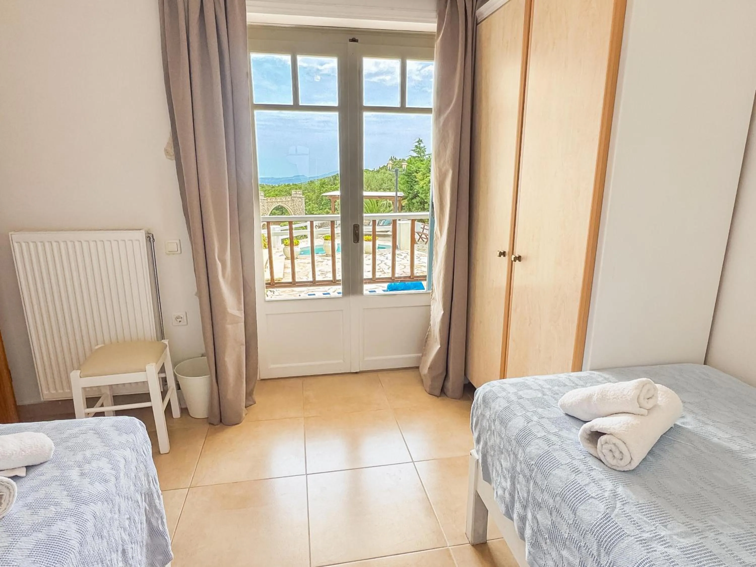 Bed in Ionian Villas