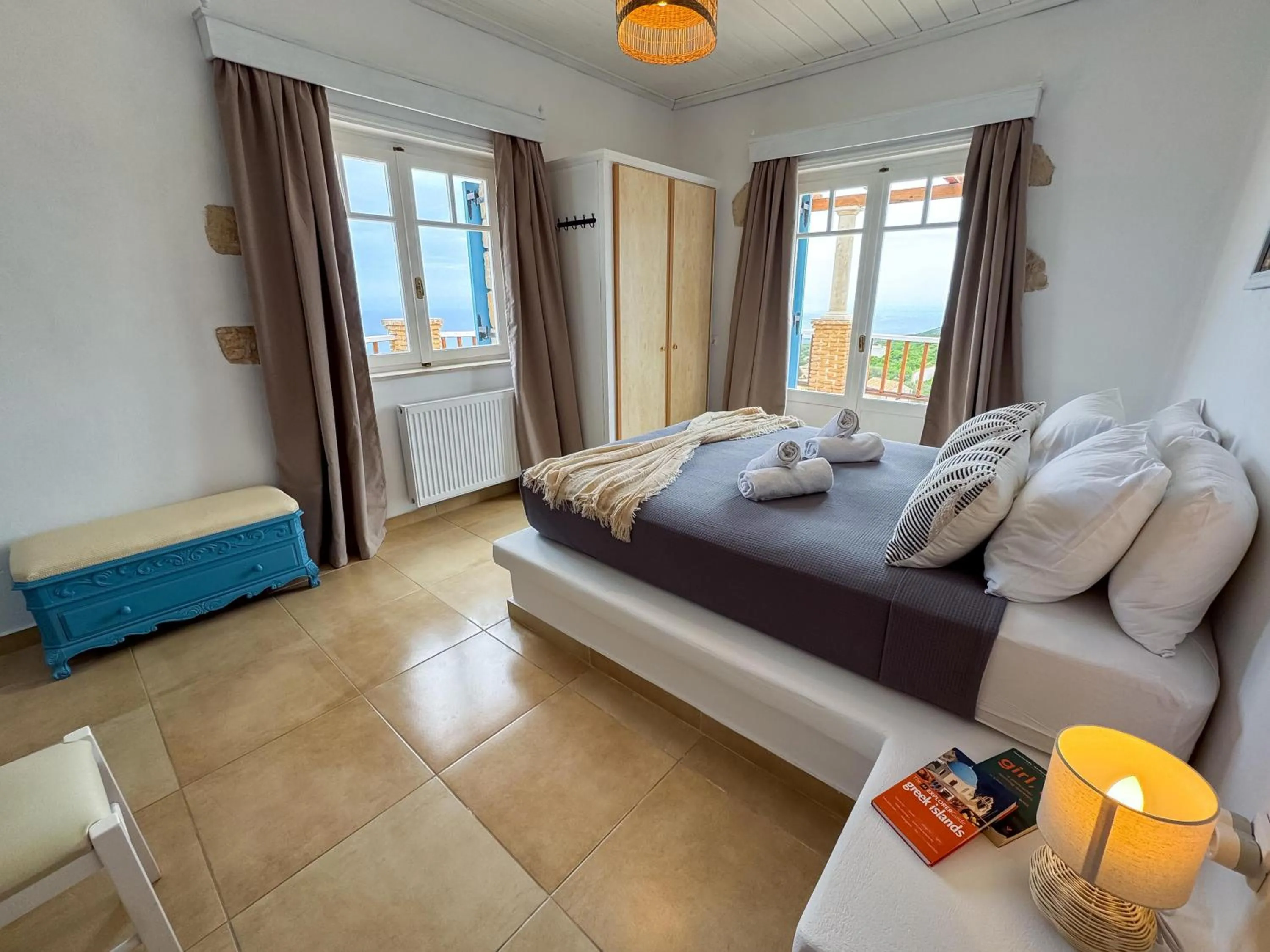 Bed in Ionian Villas
