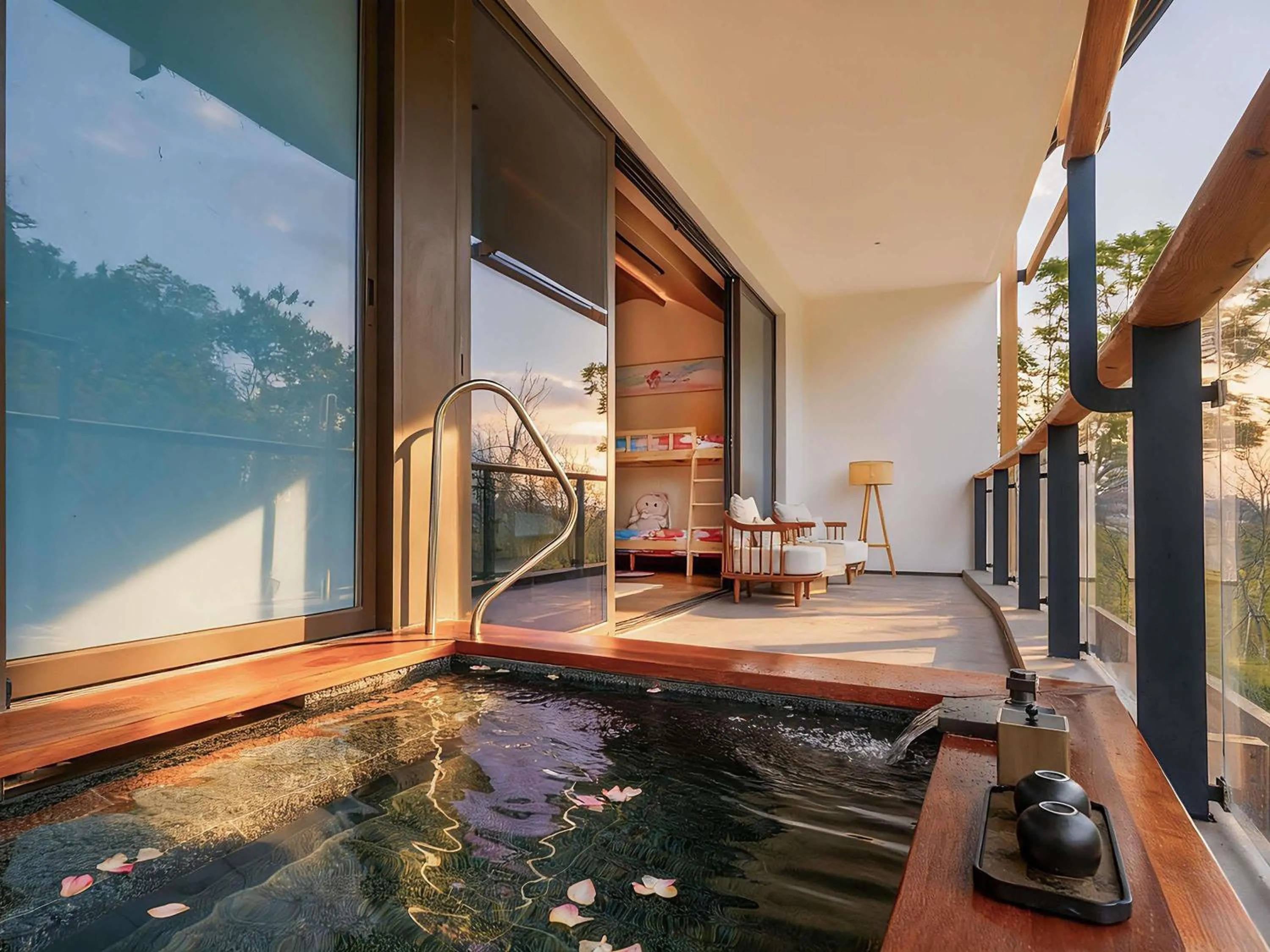 Bedroom in Chengdu Expo Waterfall Hotel - MGallery Collection