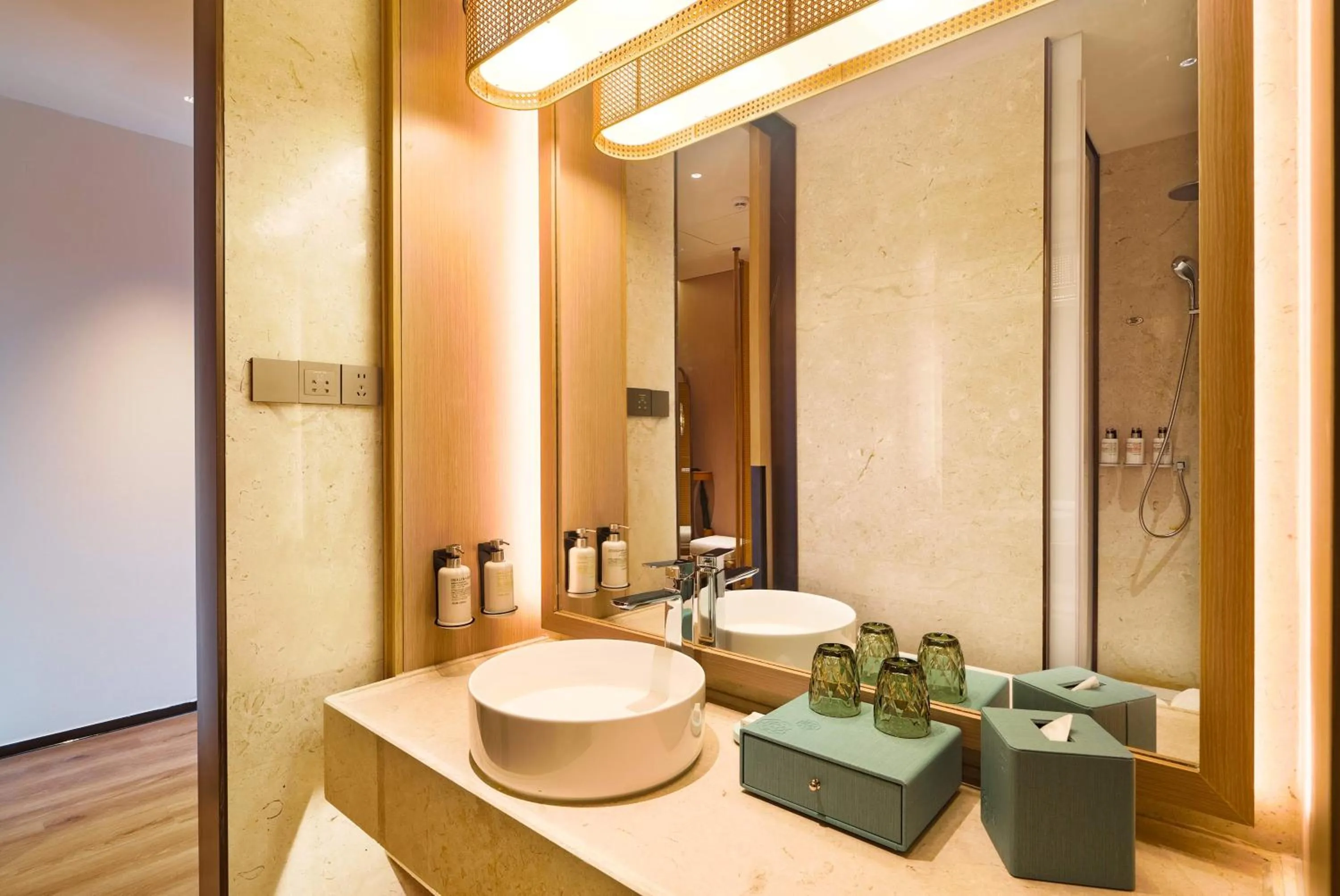 Bathroom in Chengdu Expo Waterfall Hotel - MGallery Collection
