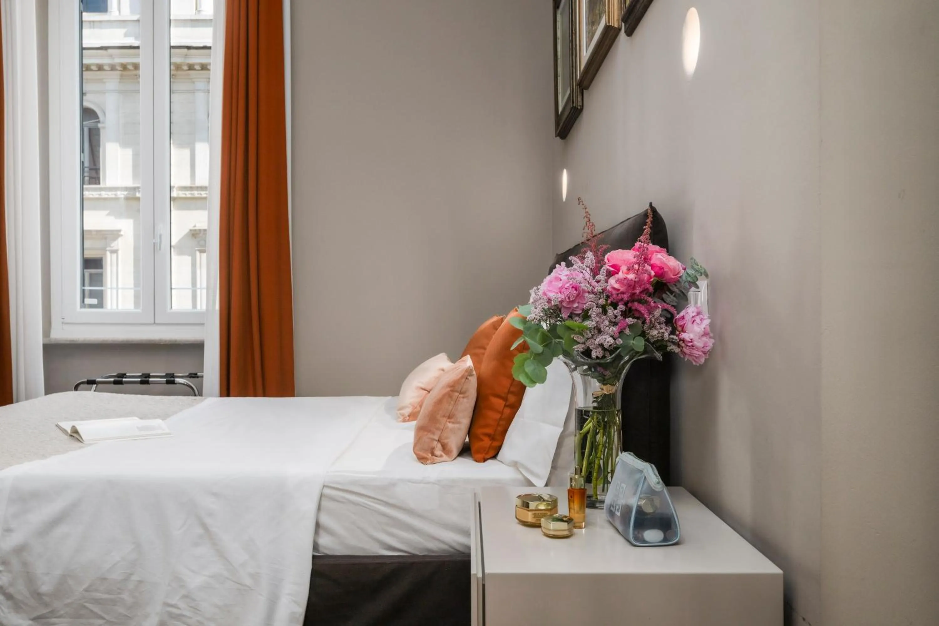 Bed in The Roman Empire Guesthouse