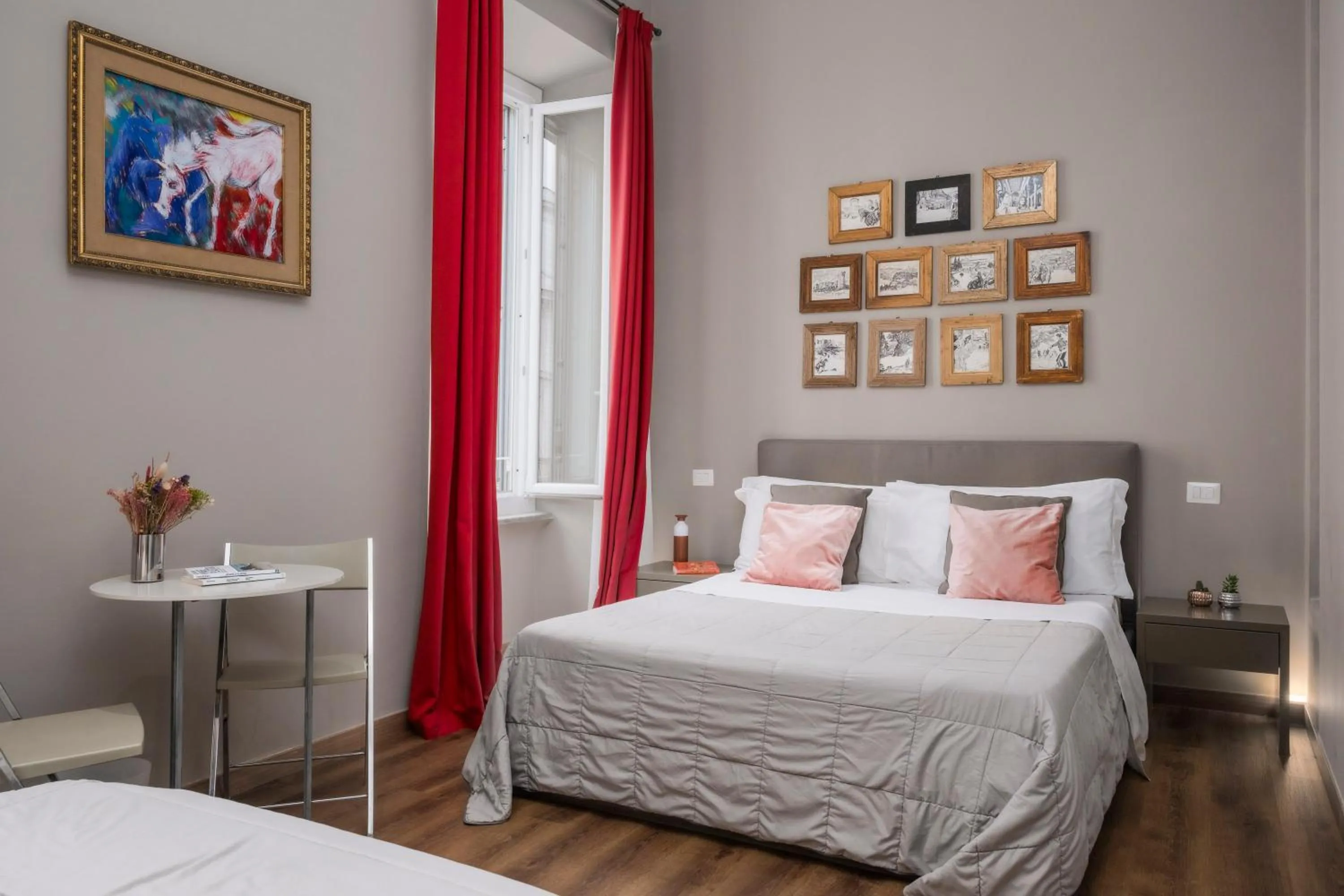 Bed in The Roman Empire Guesthouse