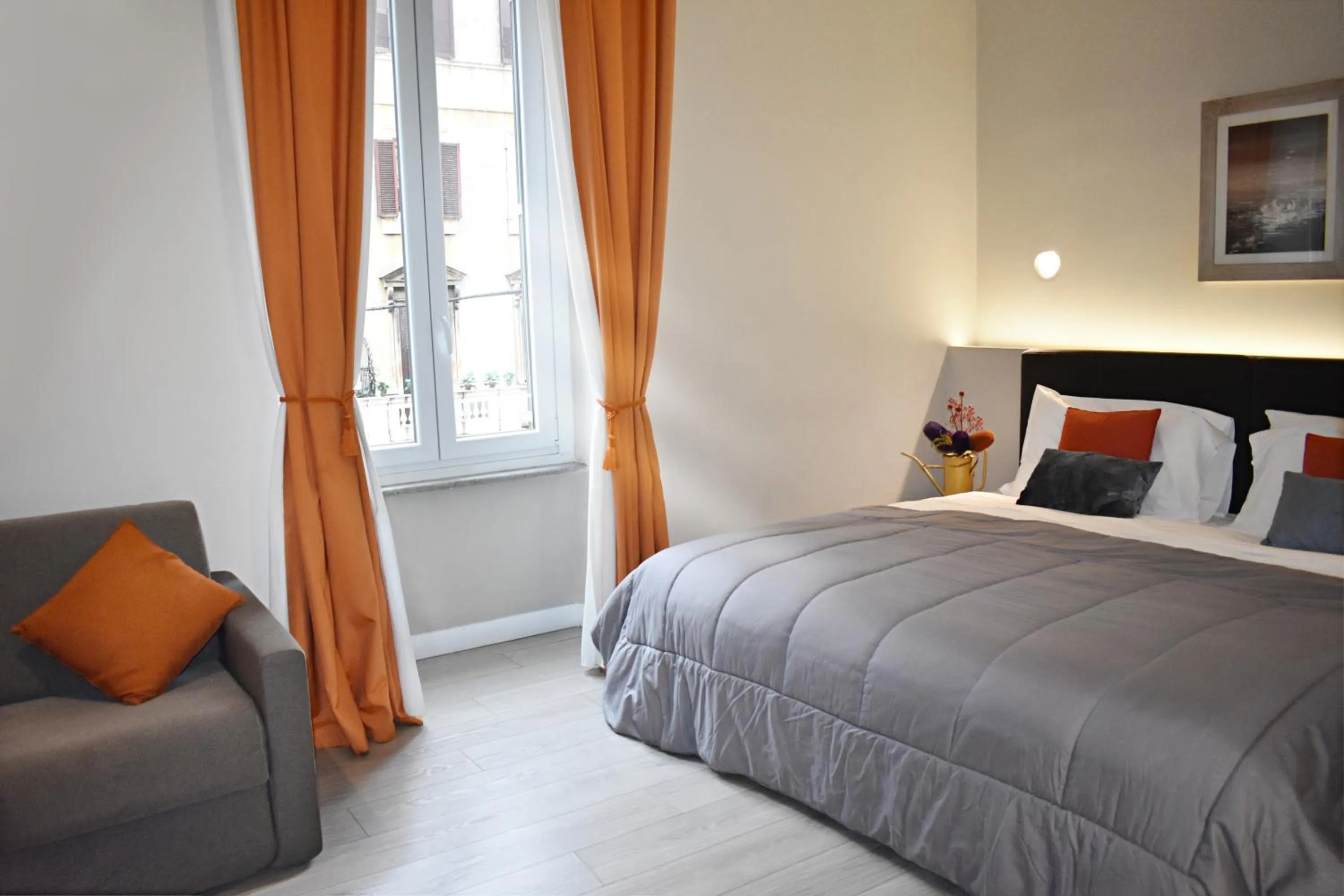 Bed in The Roman Empire Guesthouse