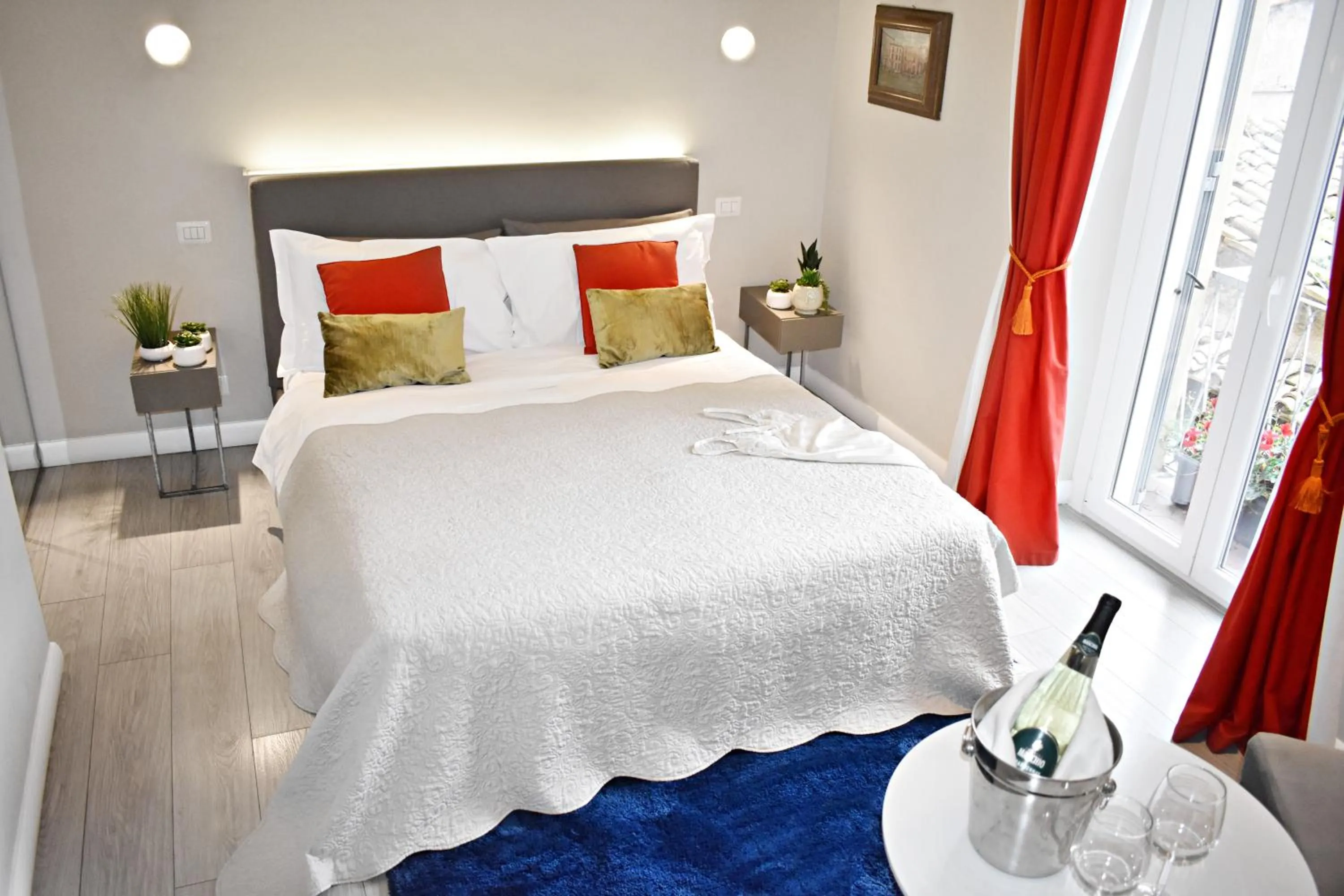 Bed in The Roman Empire Guesthouse