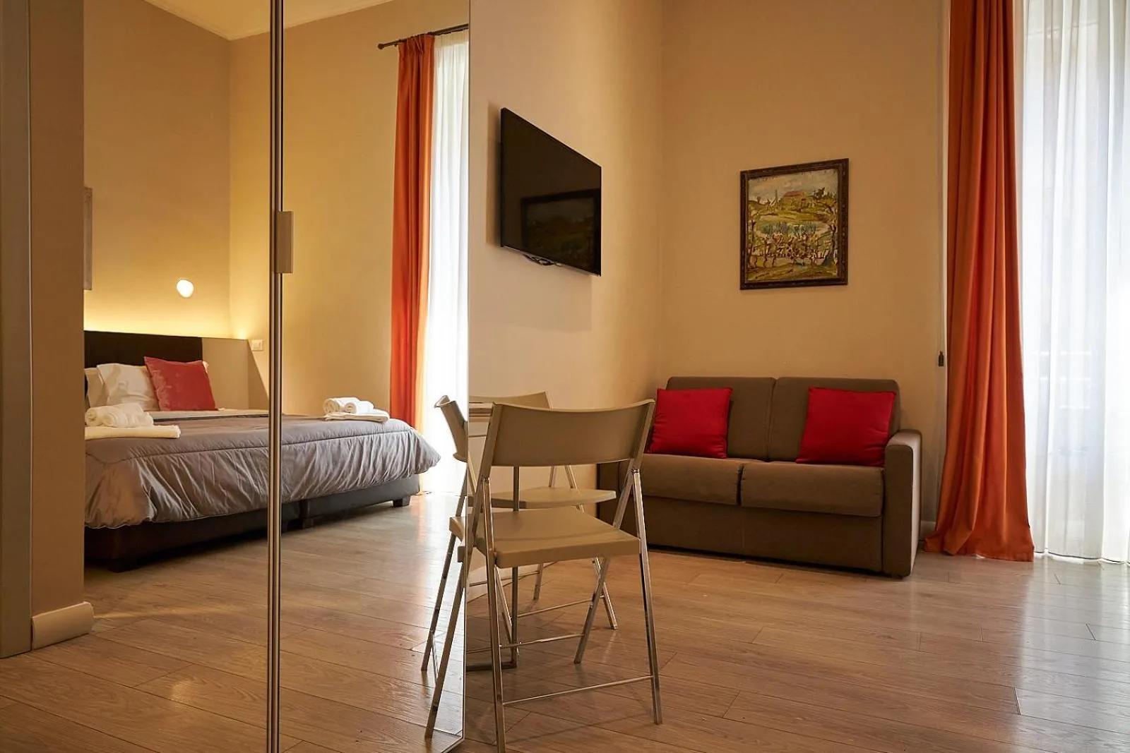 TV and multimedia, Bed in The Roman Empire Guesthouse