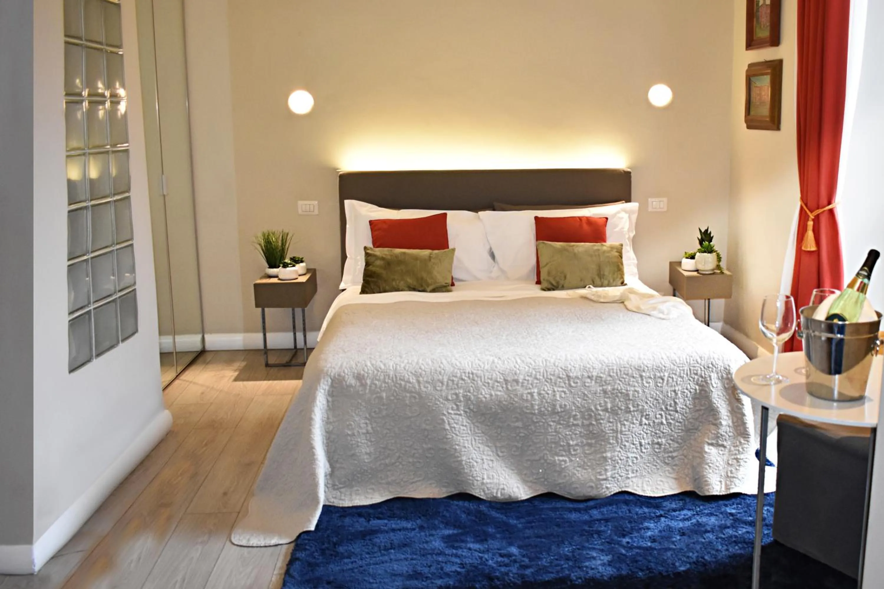 Bed in The Roman Empire Guesthouse