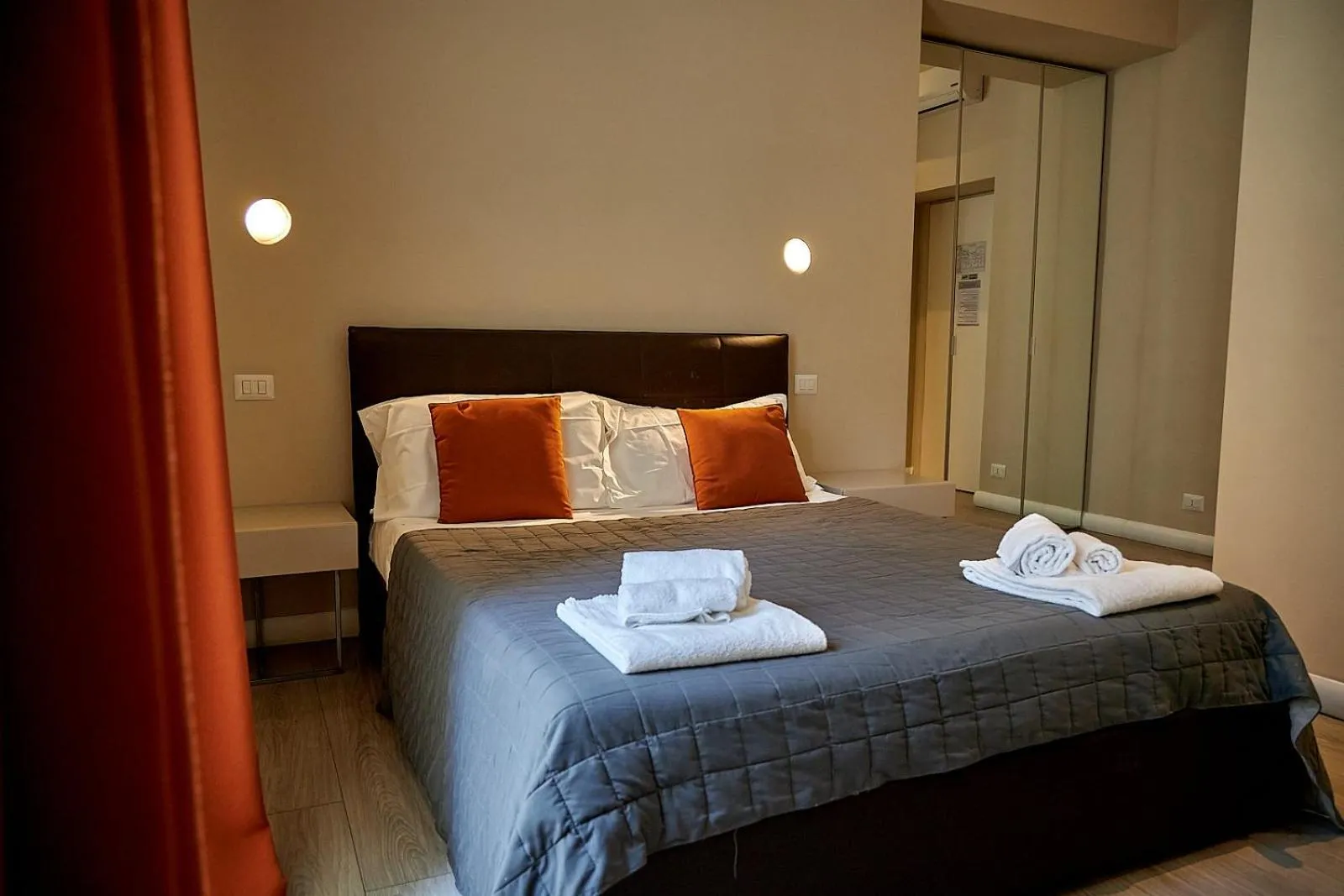 Bed in The Roman Empire Guesthouse