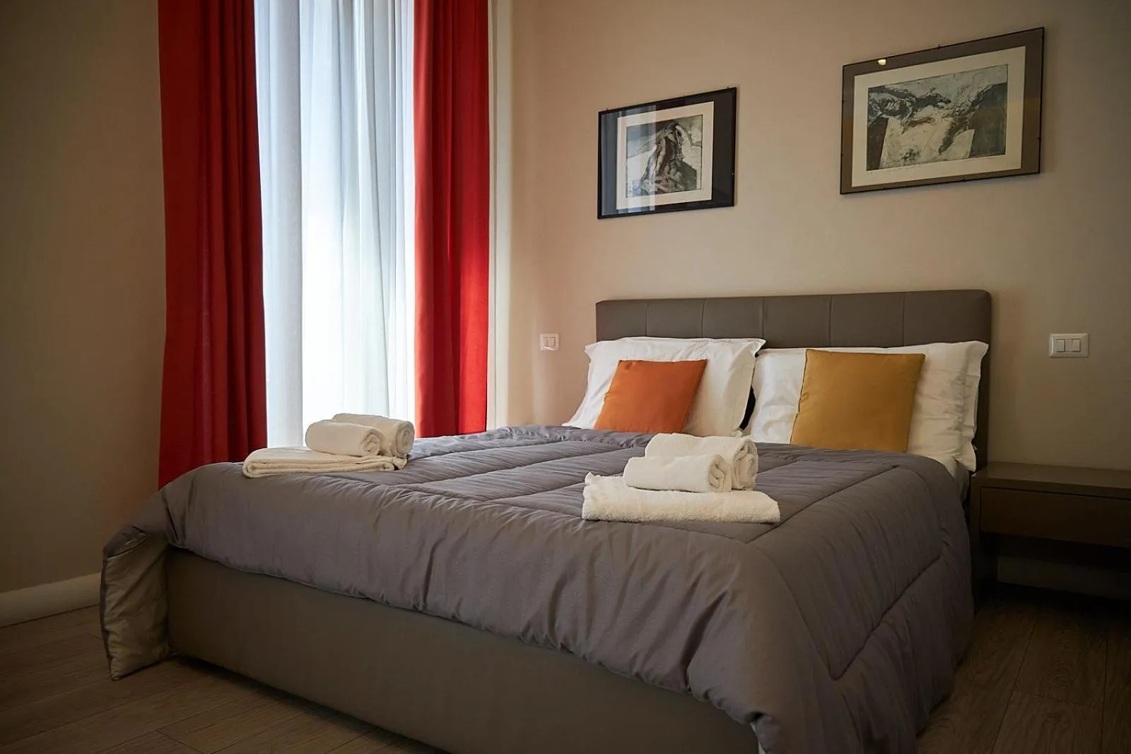 Bed in The Roman Empire Guesthouse