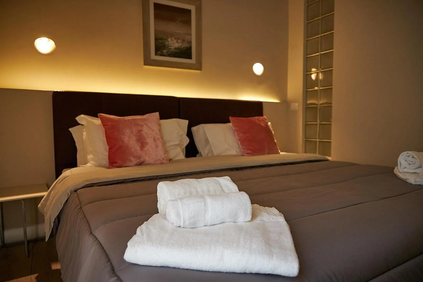 Bed in The Roman Empire Guesthouse