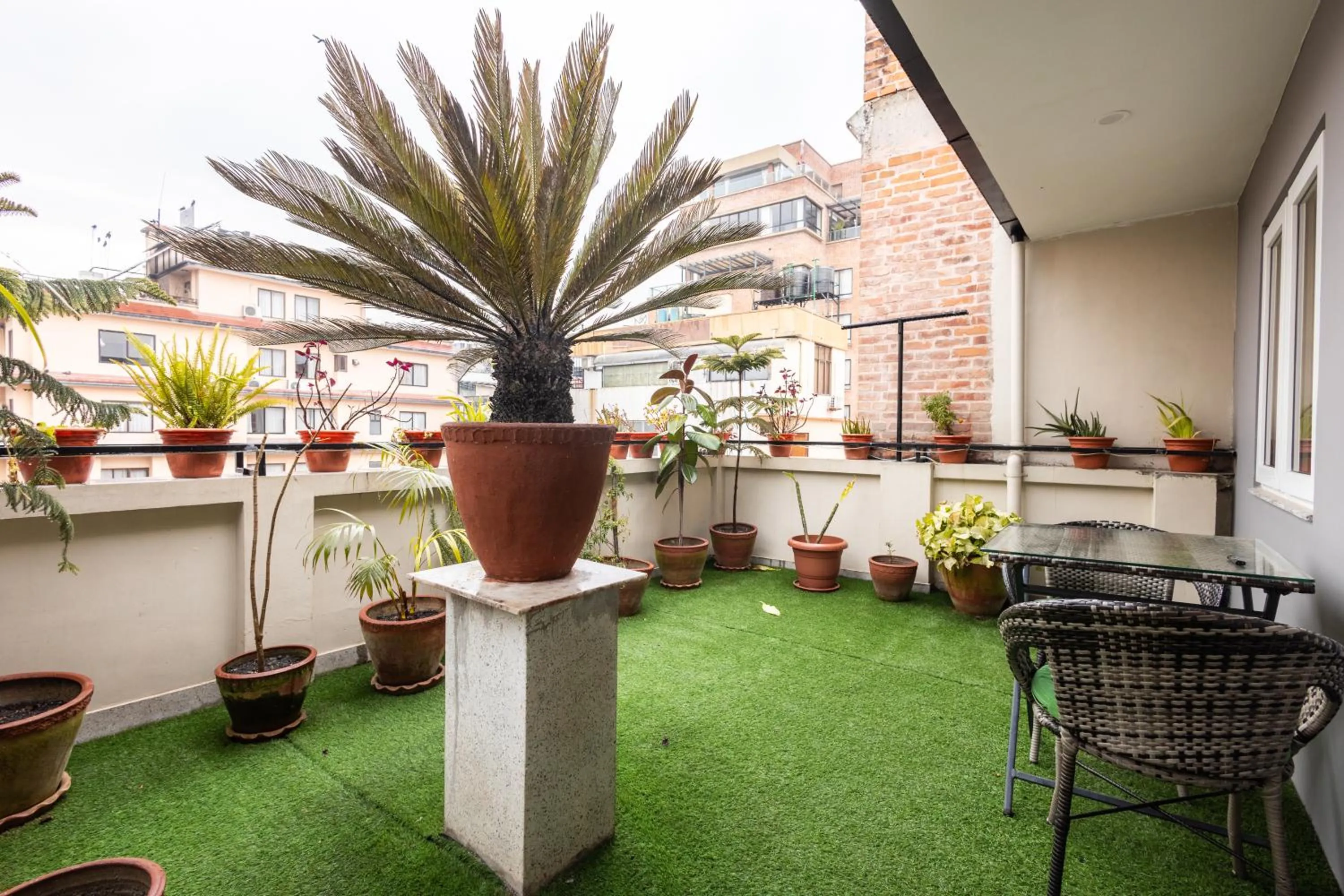 Garden in Divya Boutique Inn