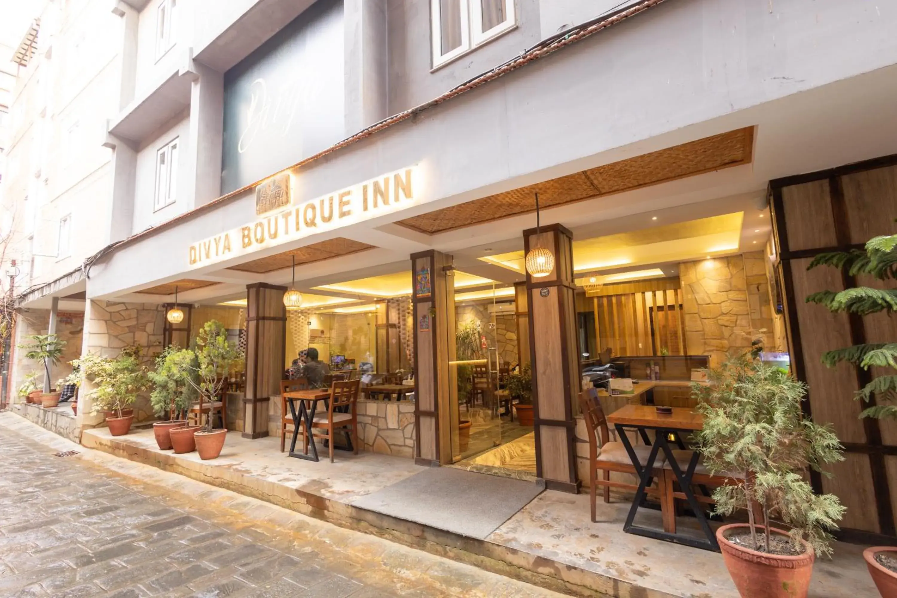 Property building in Divya Boutique Inn Property building in Divya Boutique Inn