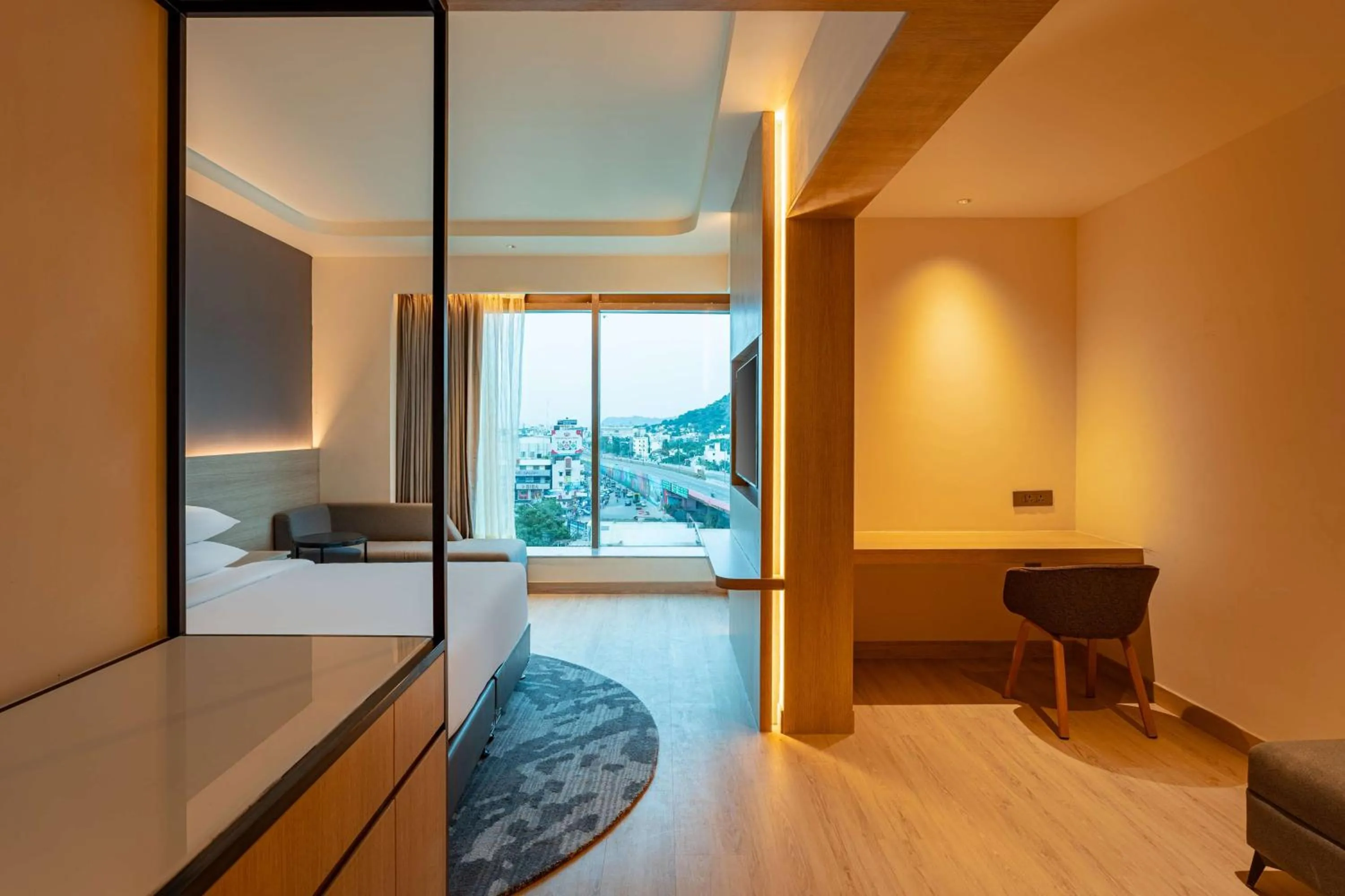 Bedroom in Park Inn by Radisson Vellore