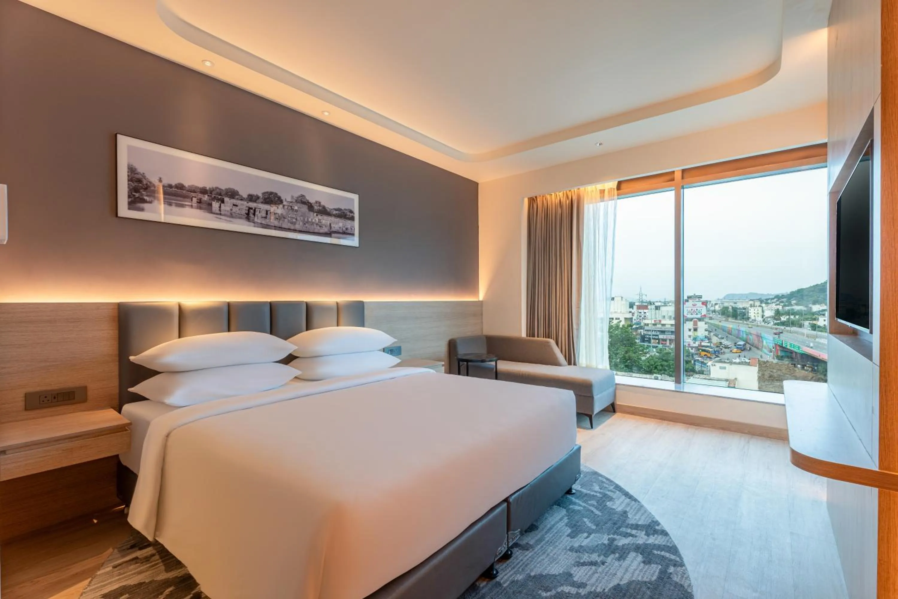 Bed in Park Inn by Radisson Vellore