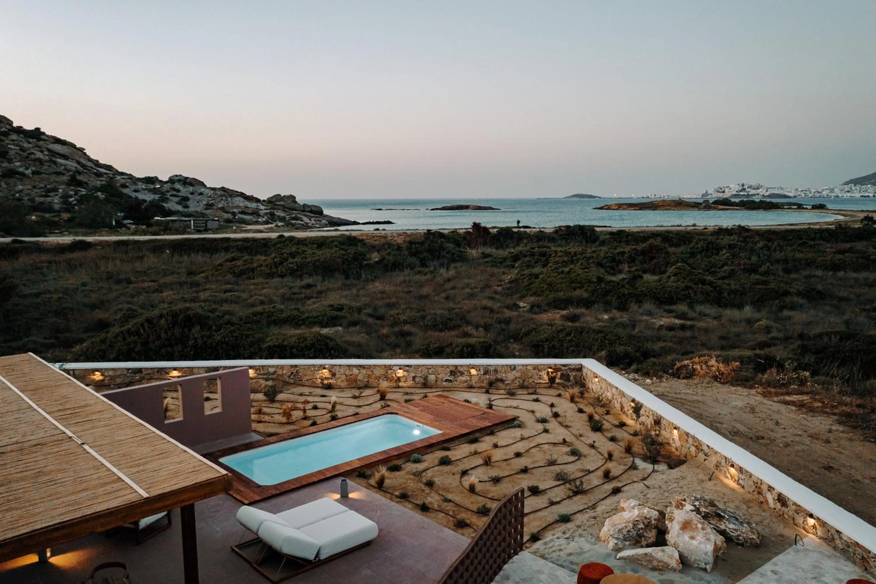 Cedar Forest Suite Pool & Naxos Town View in Laguna Coast Resort, Small Luxury Hotels of the World