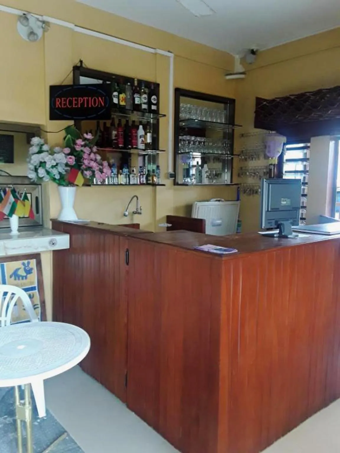 Lobby or reception in Diaspora Benin Hotel C-E