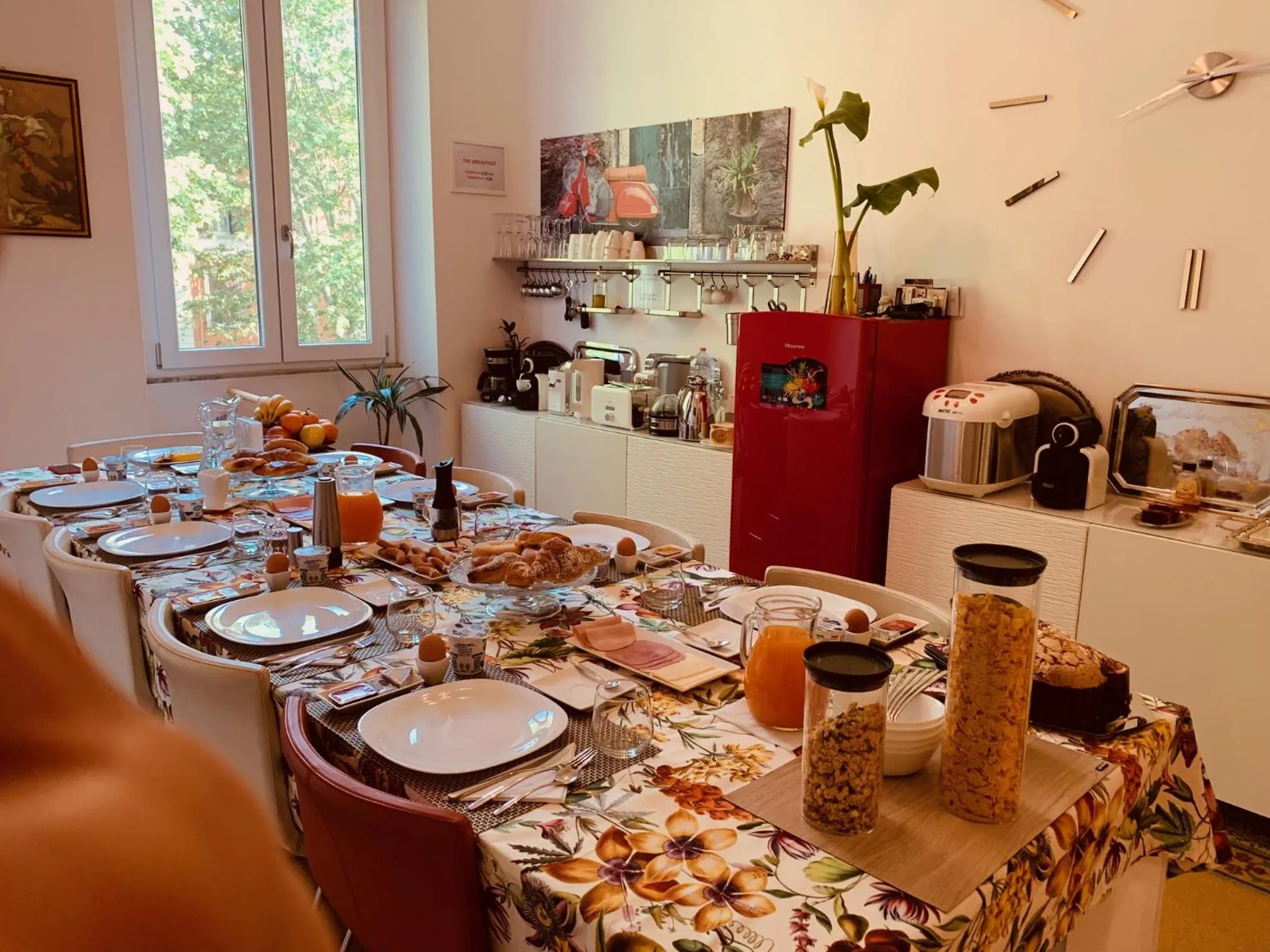 Breakfast in Vatica B&B Roma