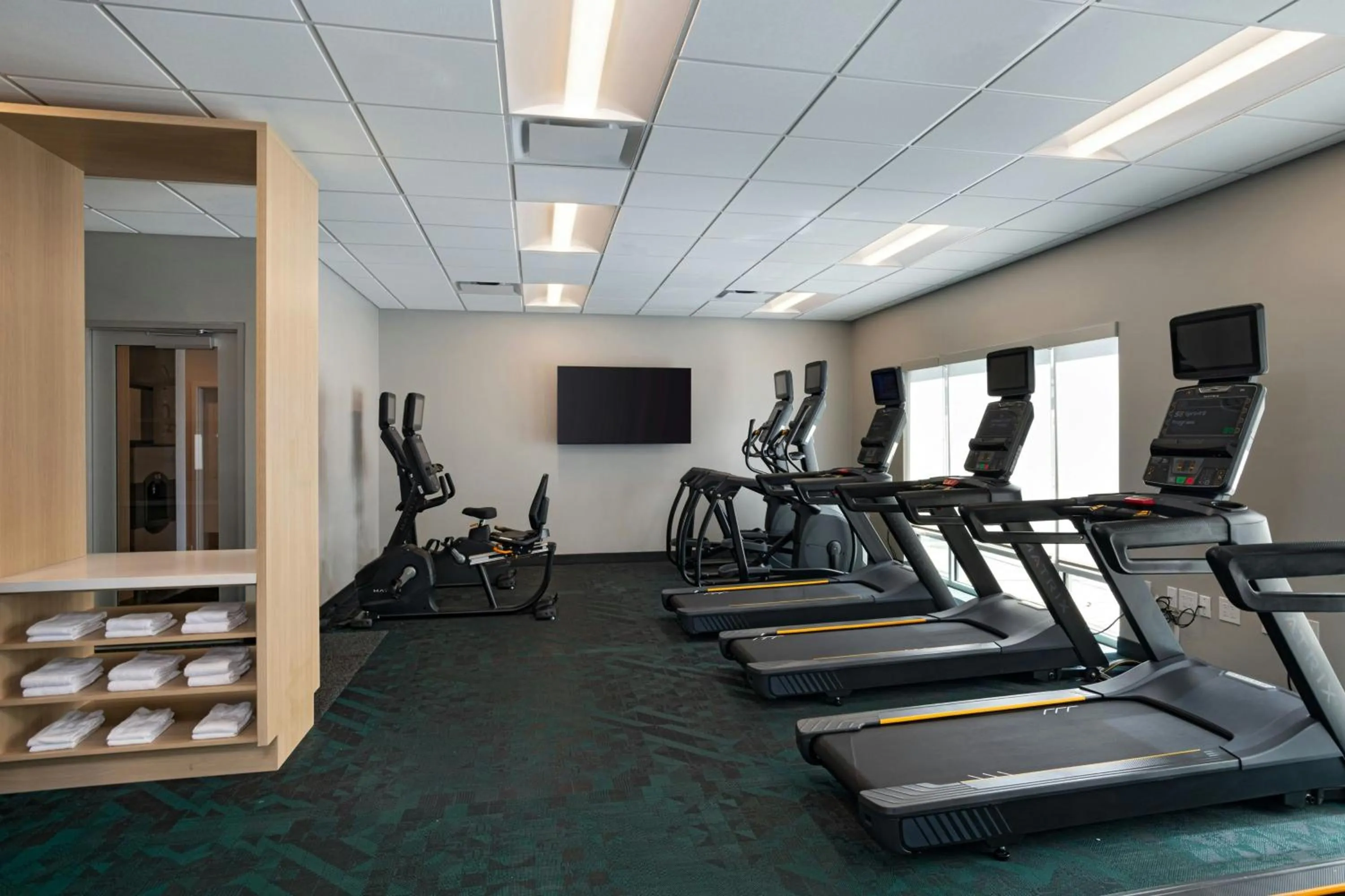 Fitness centre/facilities in TownePlace Suites by Marriott Houston Tomball