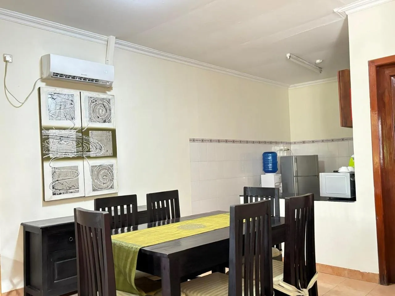 Kitchen or kitchenette in Palm Malinamoc Hotel