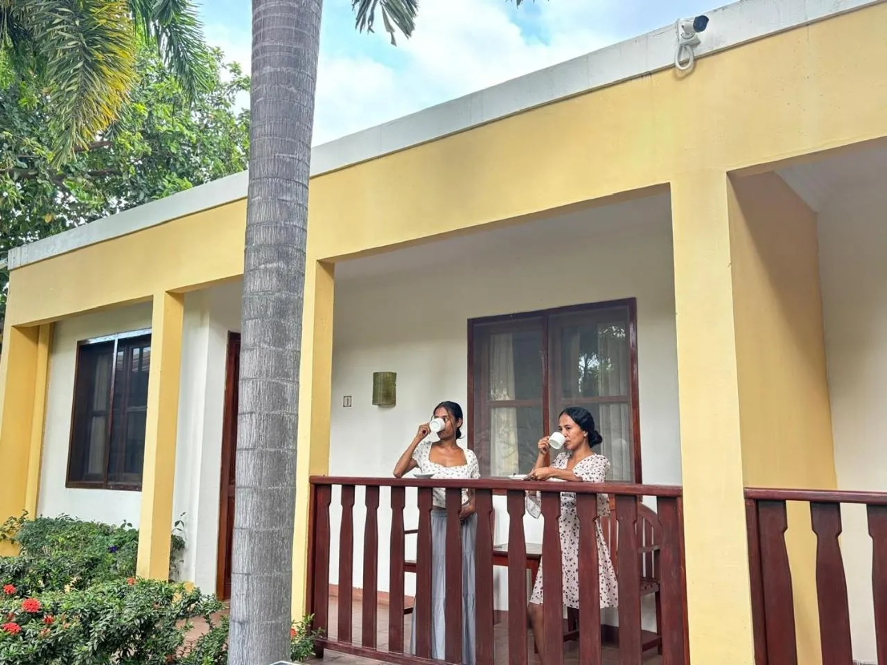 Balcony/Terrace in Palm Malinamoc Hotel