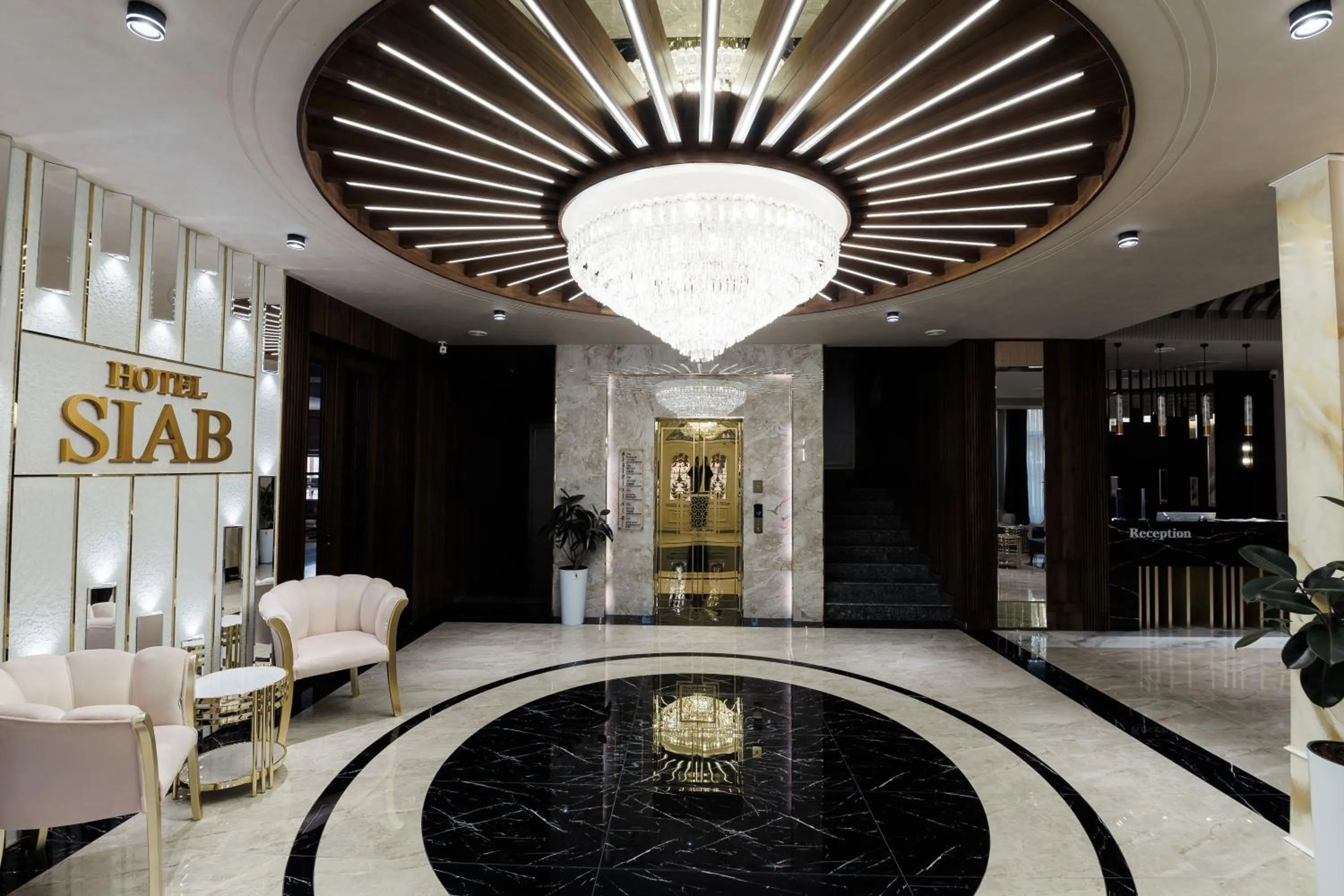 Seating area in Siab Hotel Premium