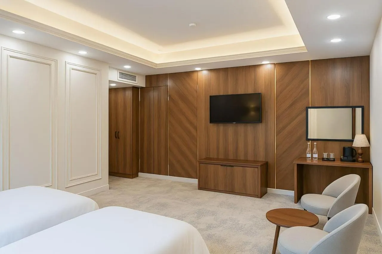 Bed in Siab Hotel Premium