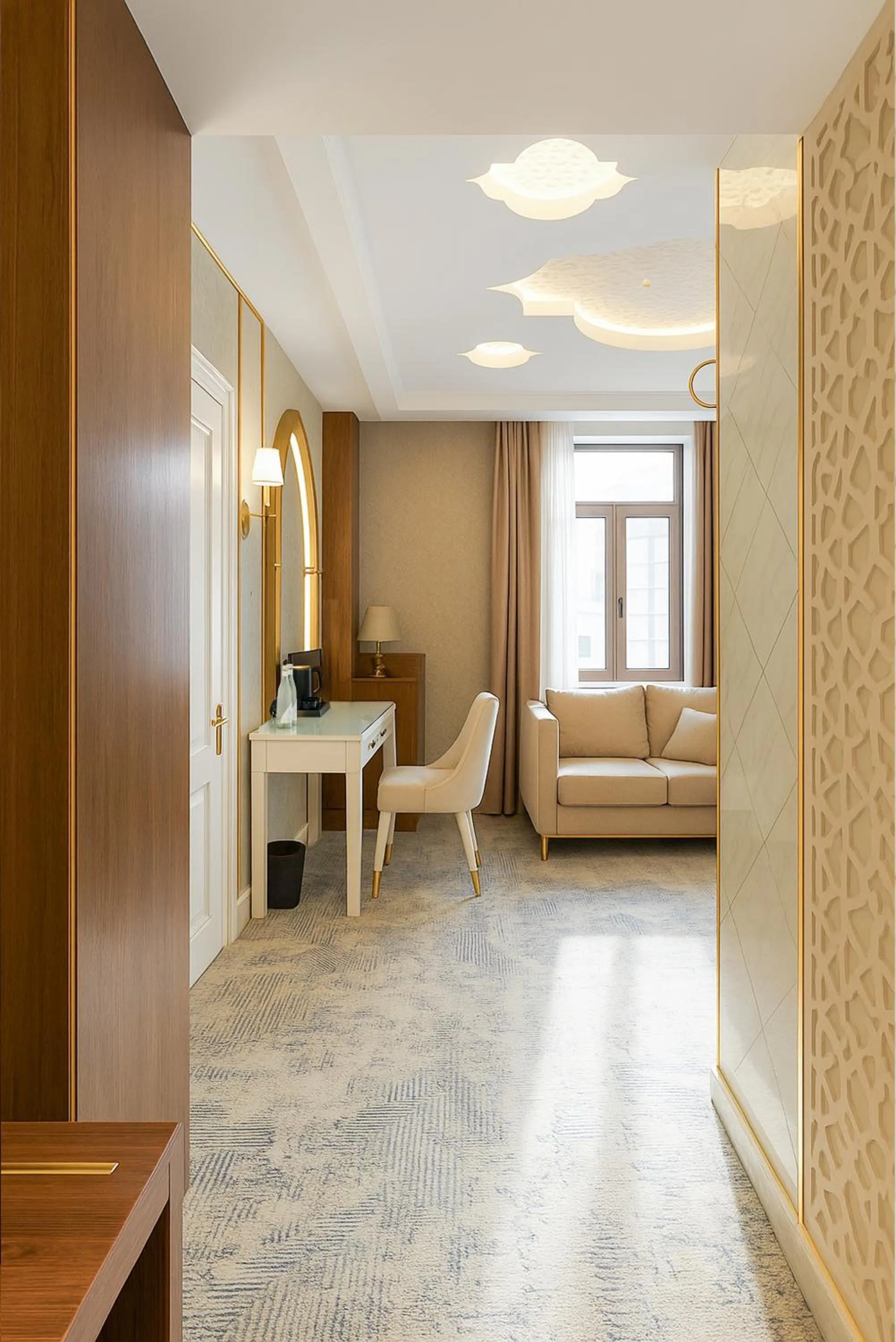 Bed in Siab Hotel Premium