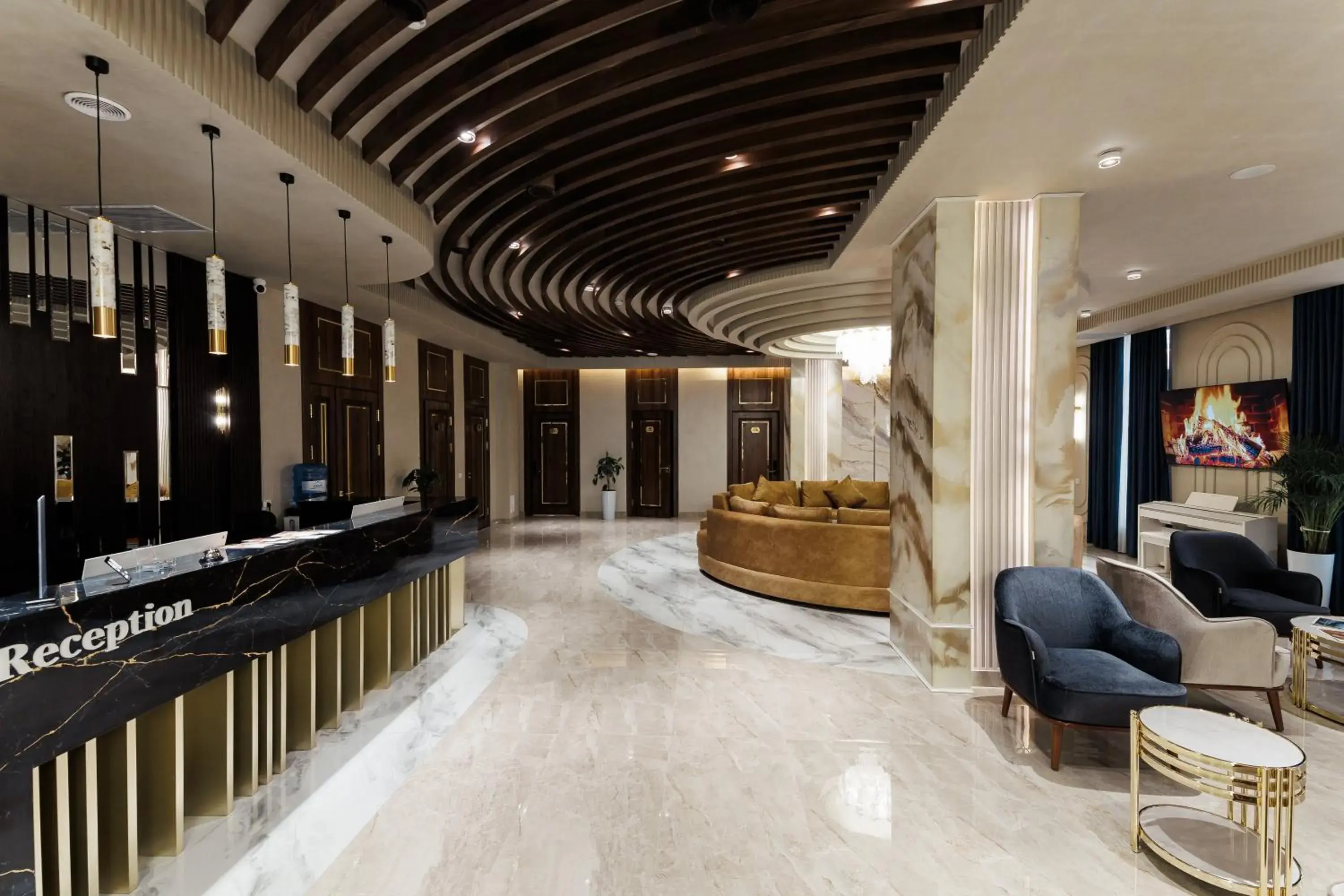Lobby or reception in Siab Hotel Premium Lobby or reception in Siab Hotel Premium
