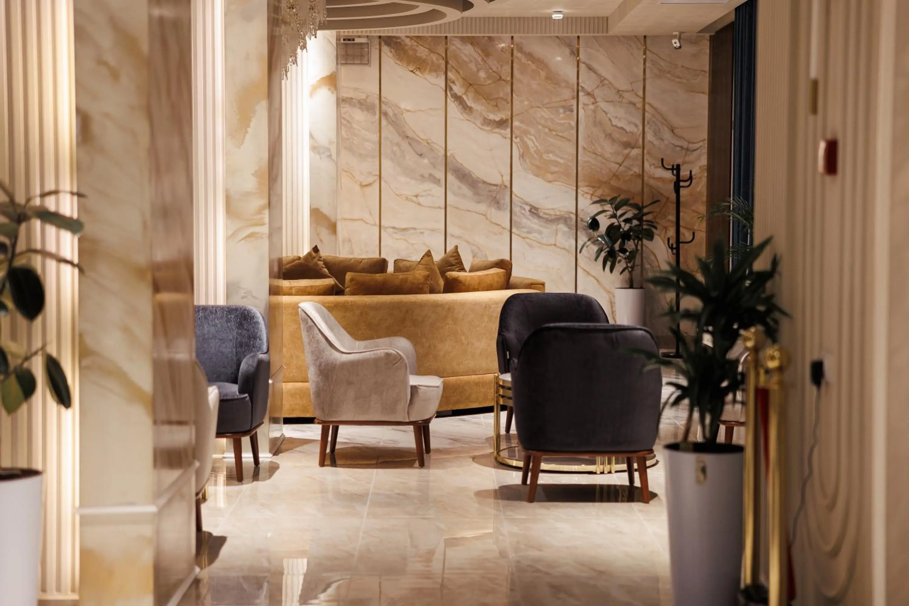 Seating area in Siab Hotel Premium