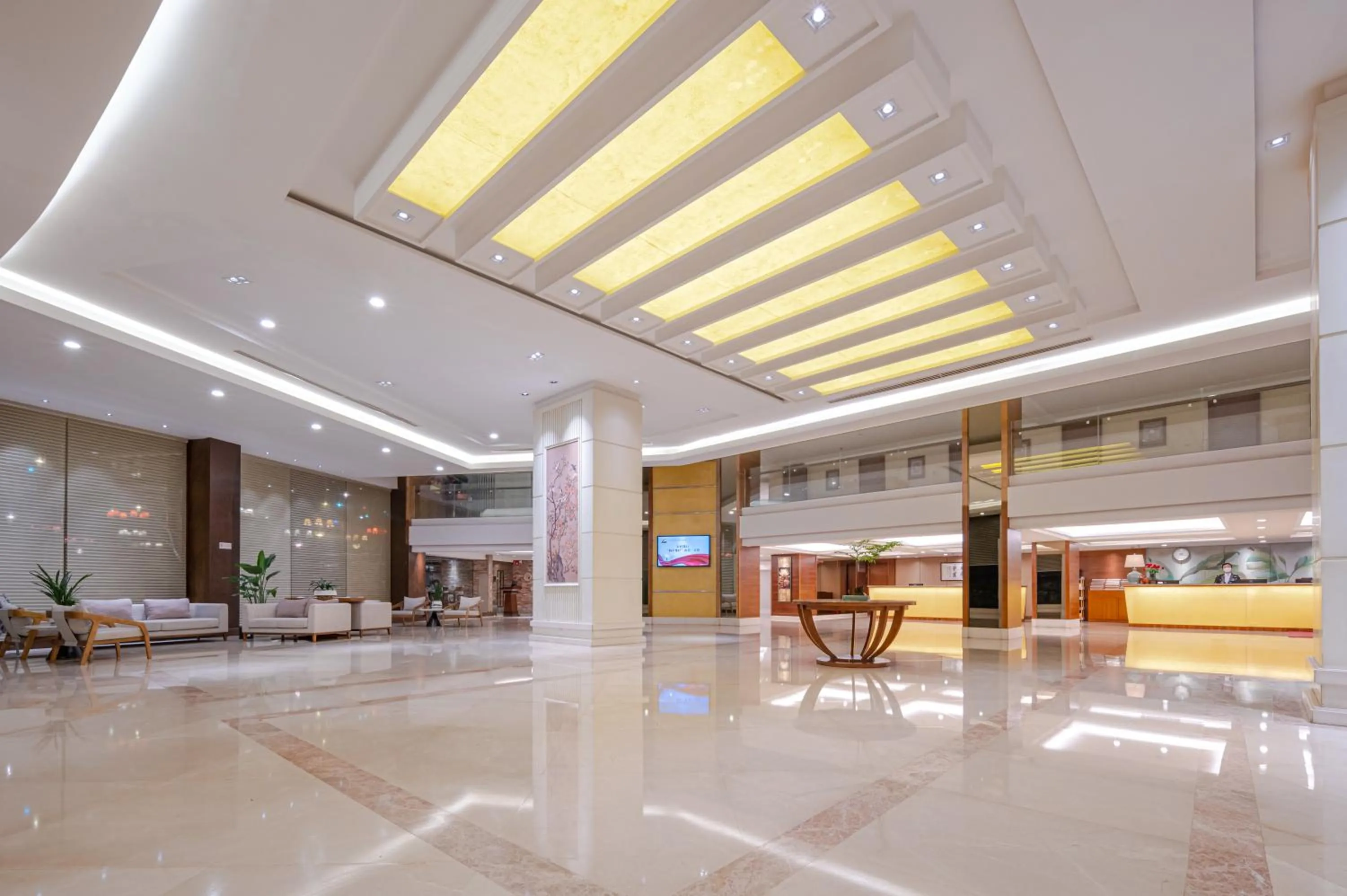 Lobby or reception in Xiamen Xiang An Yi Hao Hotel