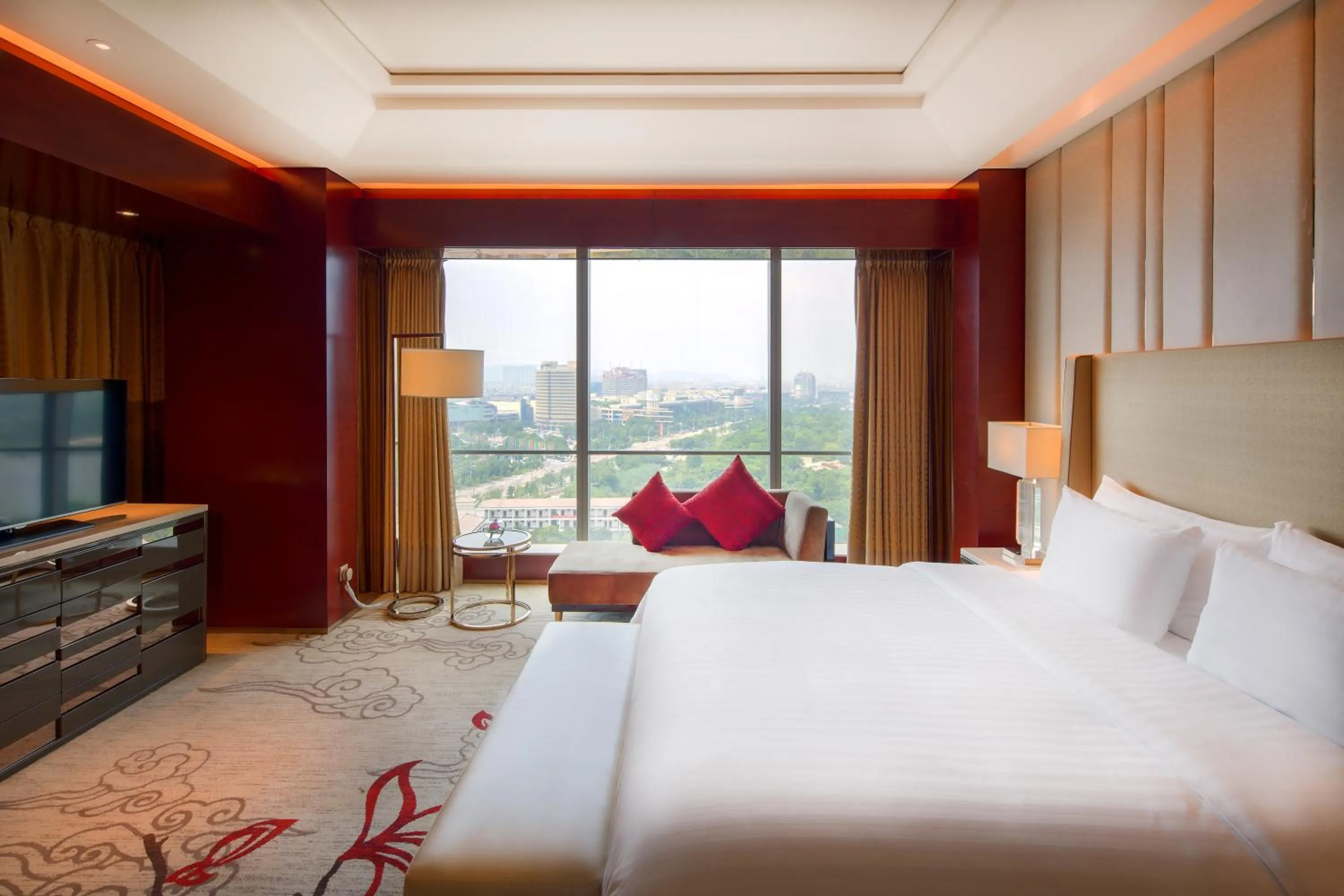 Bedroom, Bed in Sanding New Century Grand Hotel Yiwu